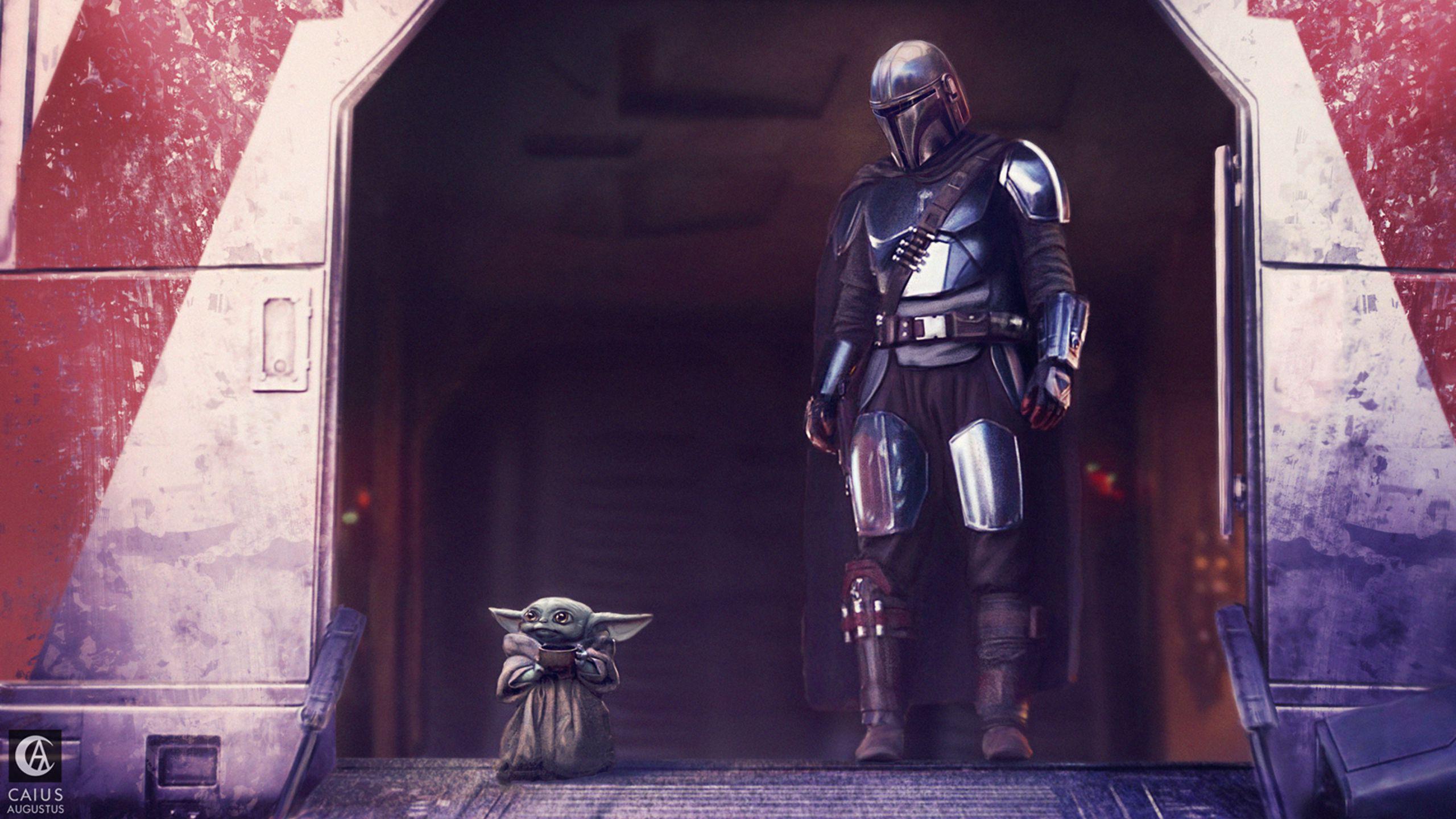 2560x1440 Mandalorian 4K wallpaper for your desktop or mobile screen free and easy to download