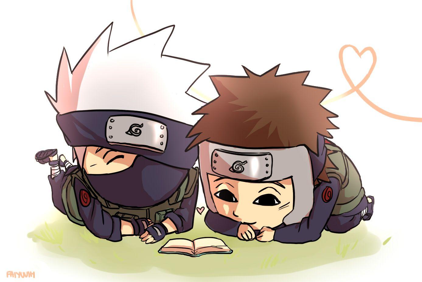 1387x927 kakashi Hatake and Yamato fan .id.