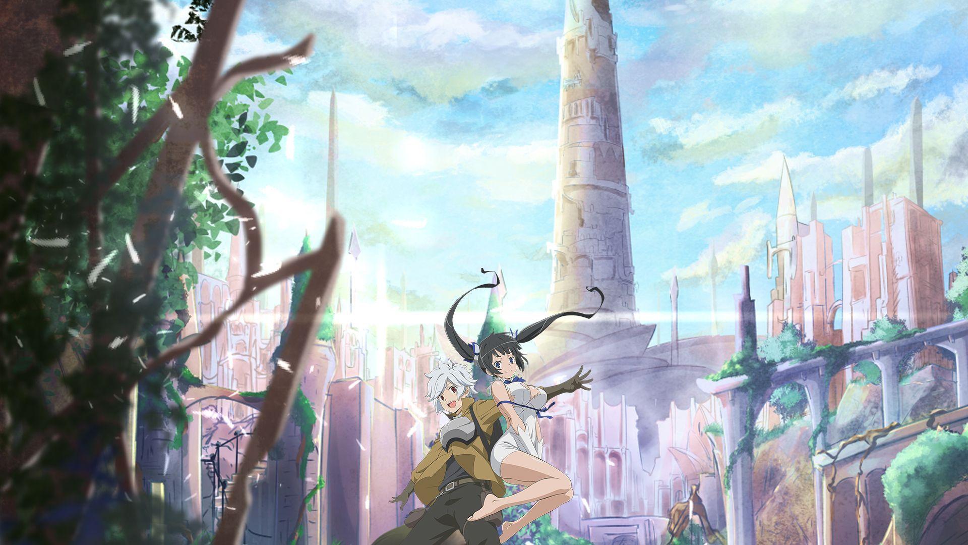 1920x1080 Bell and Hestia Computer Wallpaper, Desktop Backgroundx1080. Danmachi anime, Anime wallpaper, Dungeon ni deai