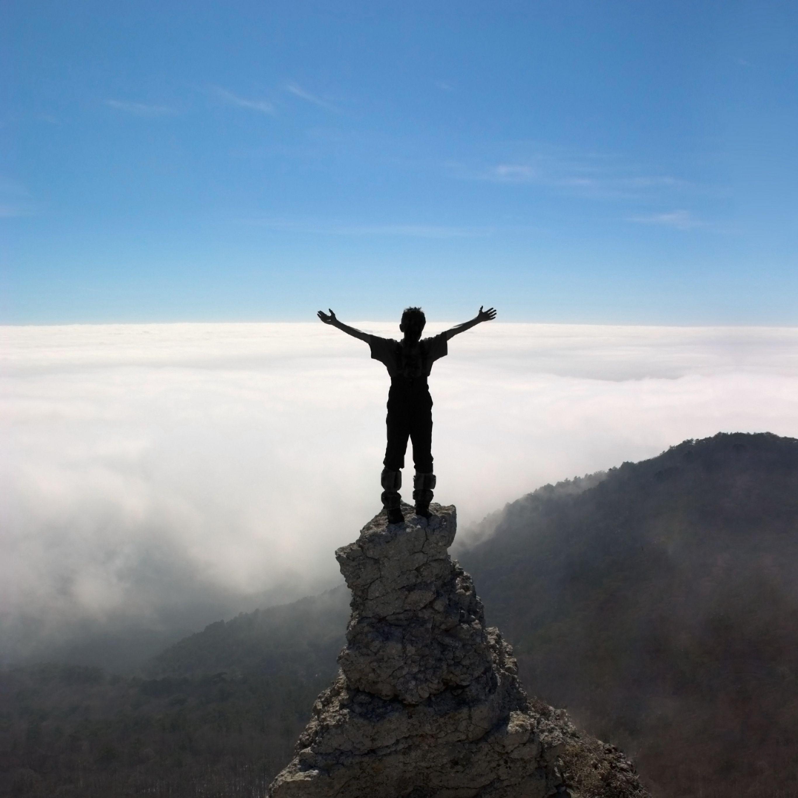 2732x2732 Rocks Sky Top #iPad #Pro #wallpaper .com