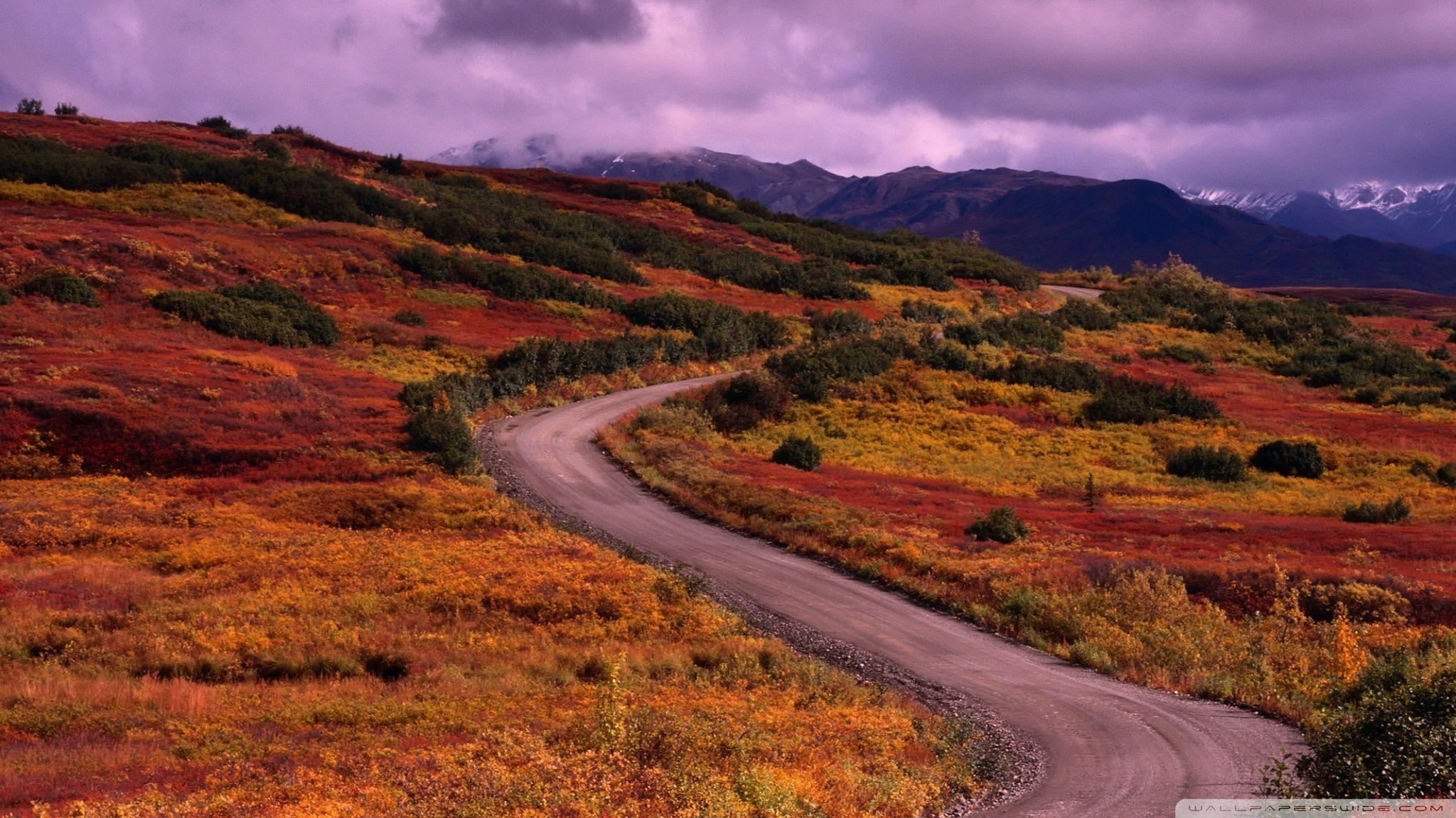 2048x1152 Winding Road Ultra HD Desktop .