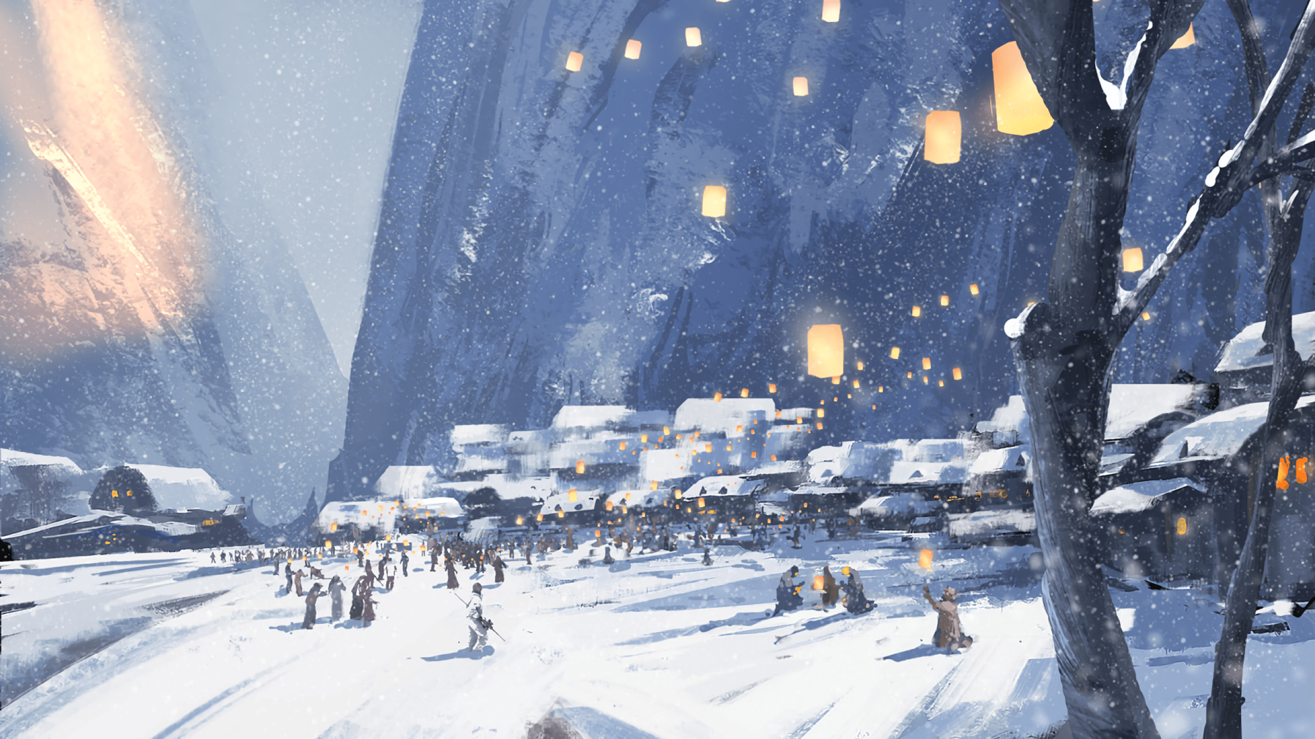 Winter art