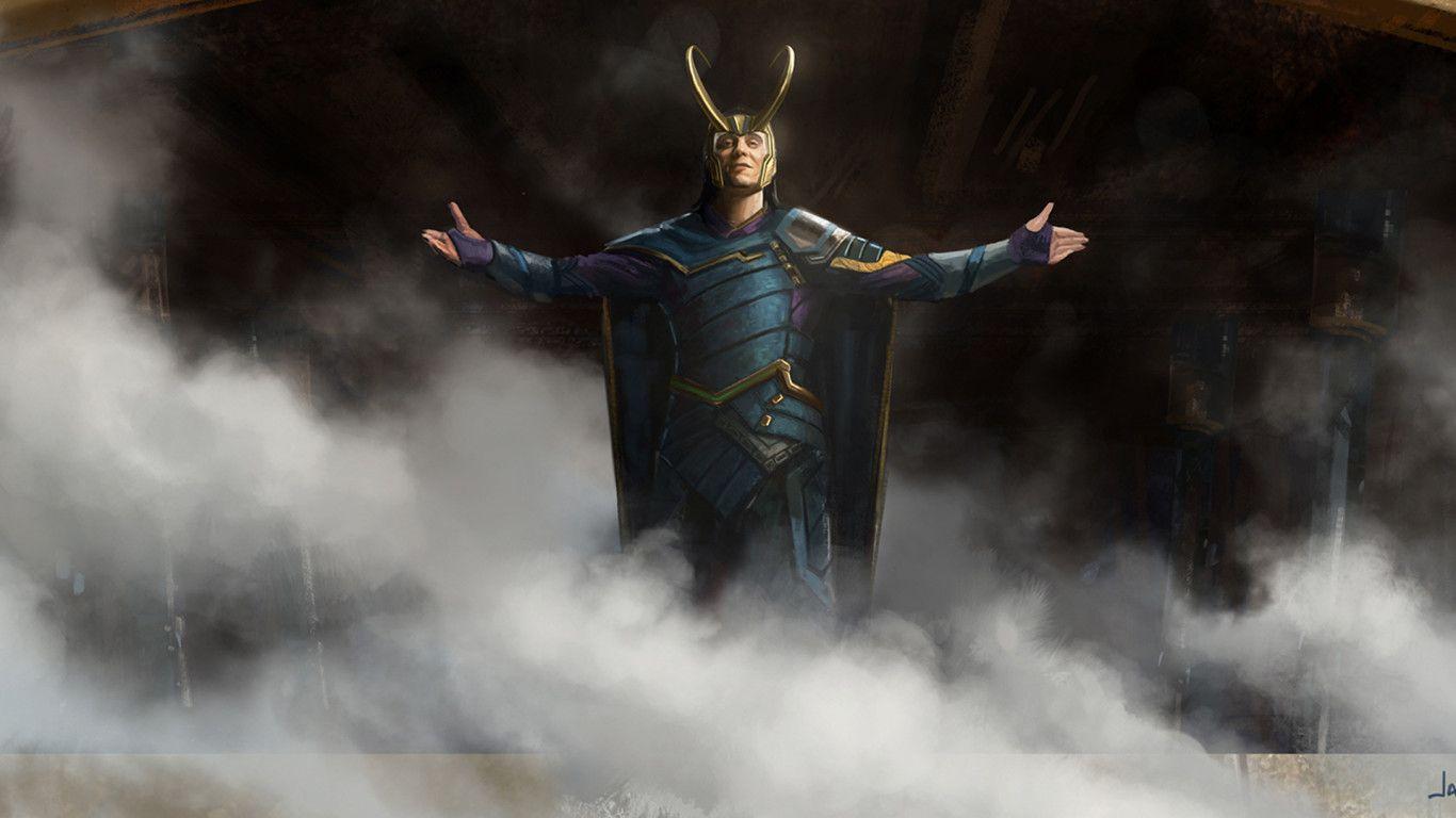 1366x768 Loki Wallpaper Background .