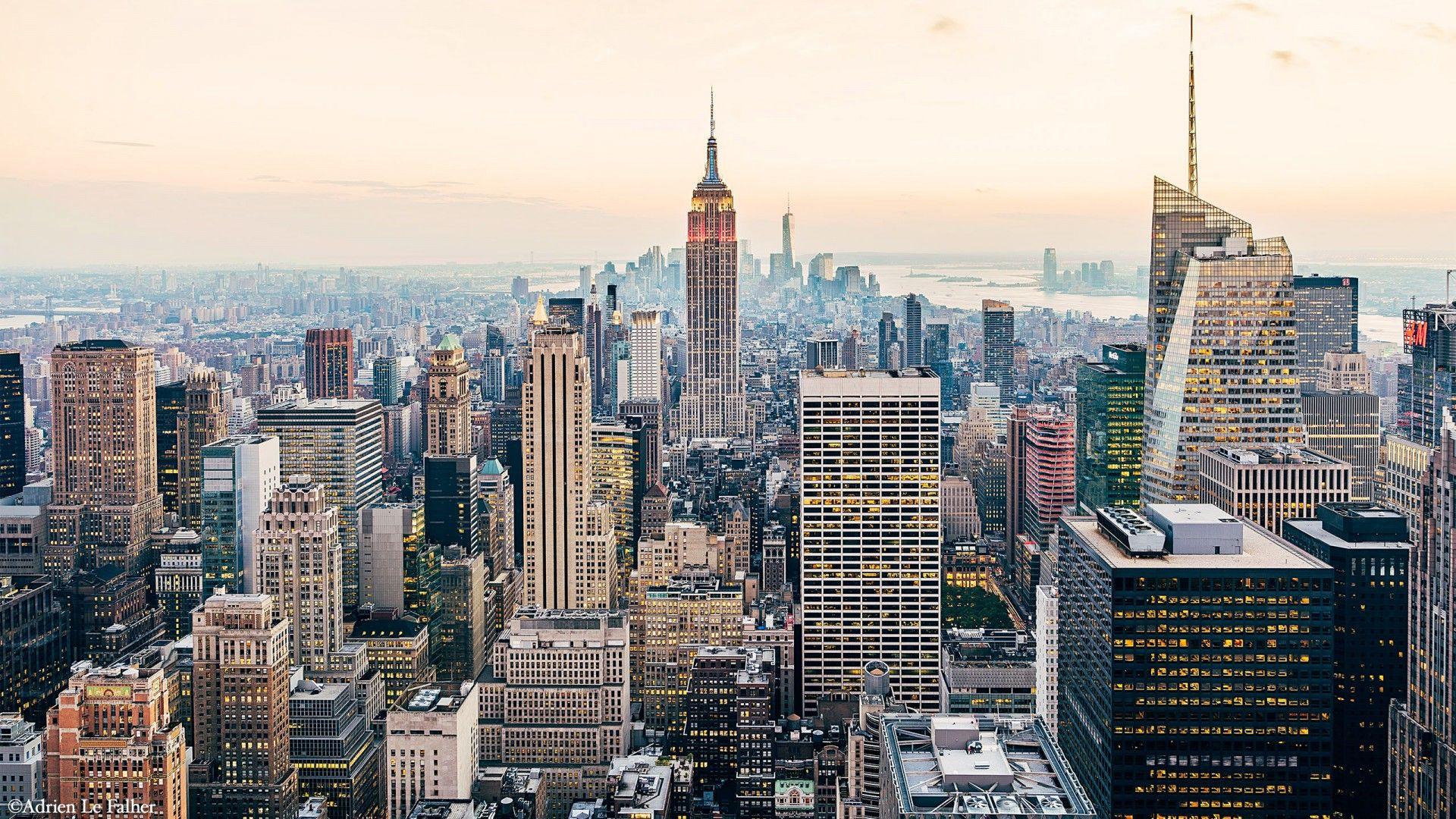 1920x1080 New York City Skyline HD Wallpaper York City