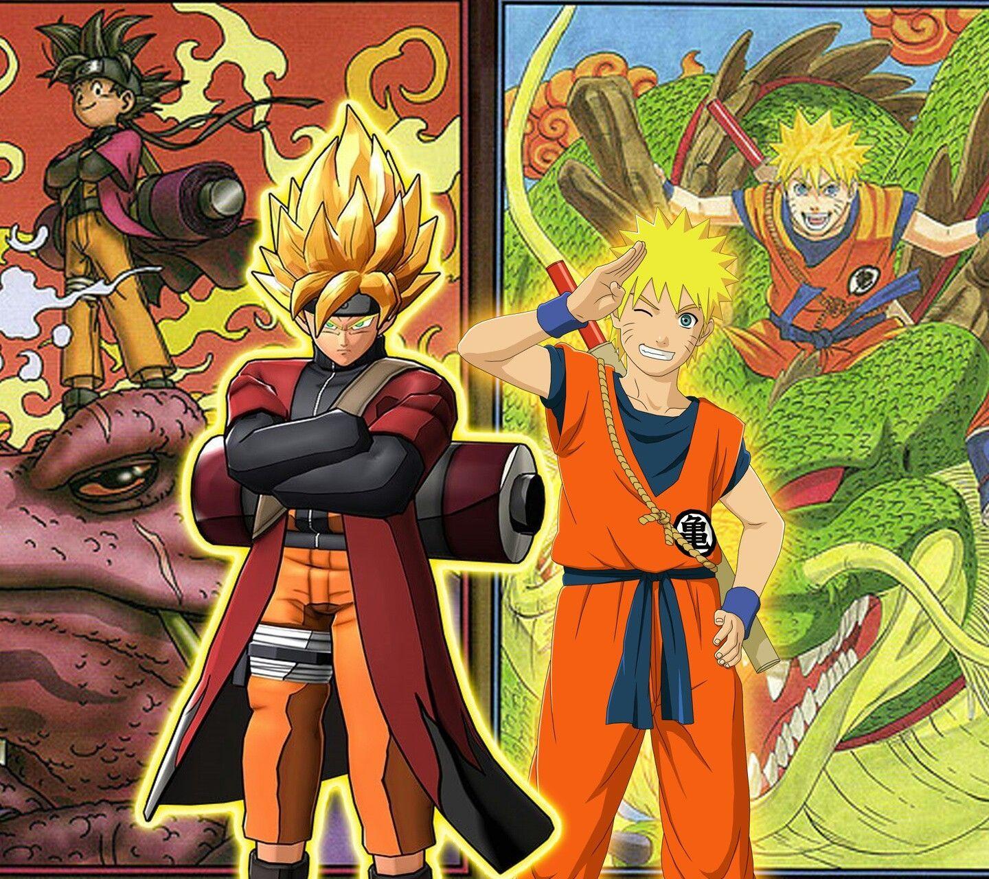 1440x1280 Naruto And Dragonball Z Wallpaper .doraemon.asia