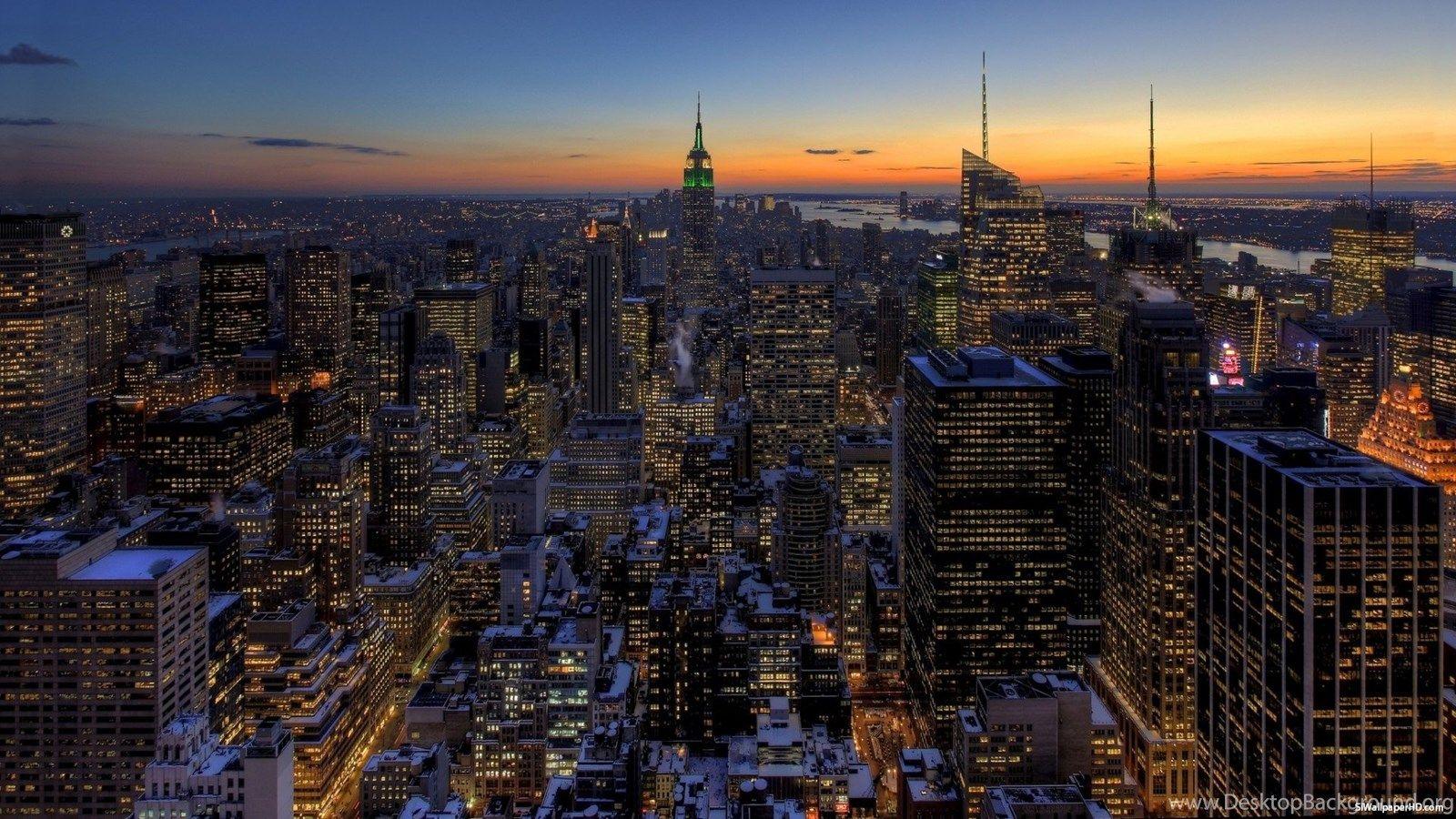 1600x900 High Resolution New York City Skyline Wallpaper HD 9 Image Full. Desktop Background