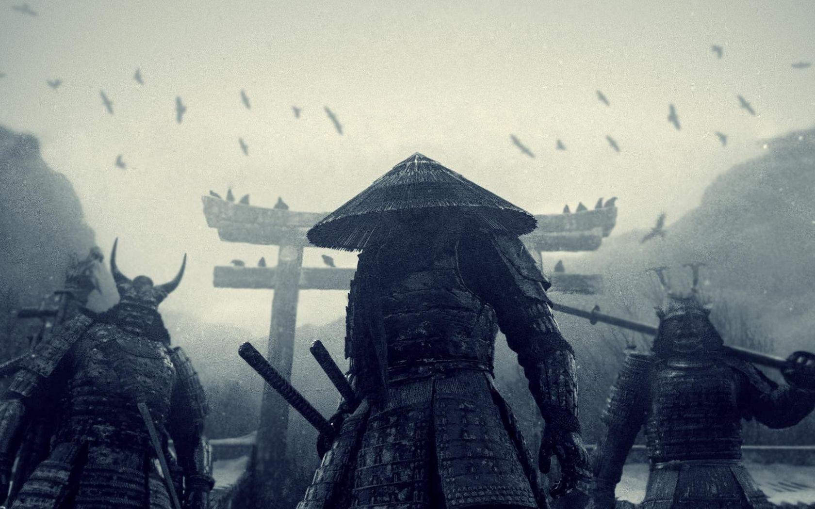 1680x1050 Ancient Samurai Wallpaper HD 1920x1080 .