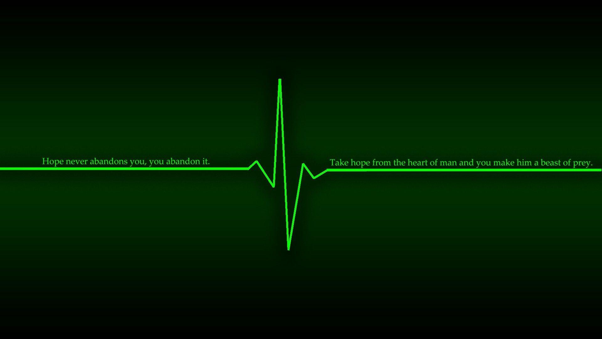 1920x1080 Green and Black Wallpaper .