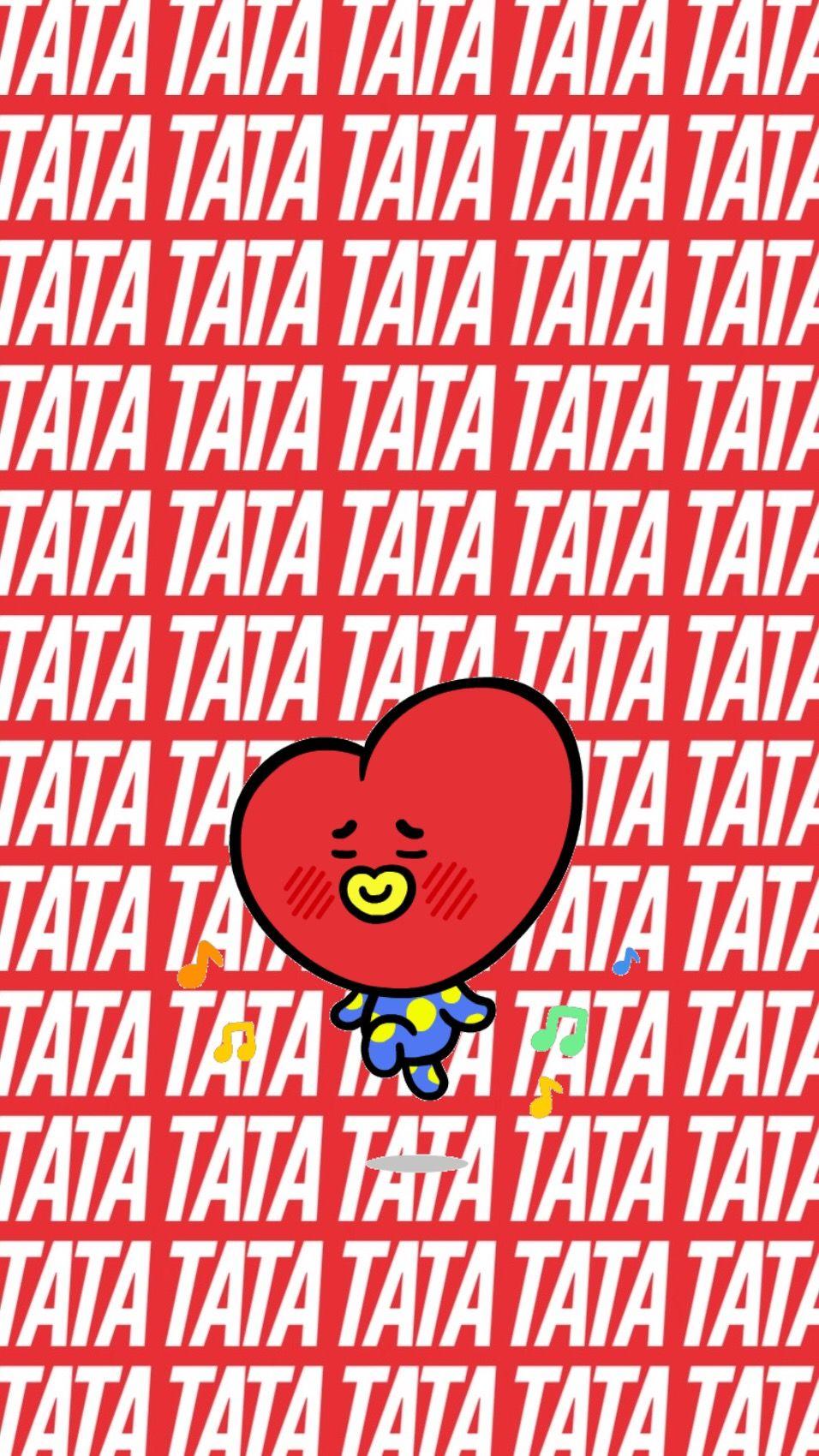 Bt21 Tata Wallpapers Top Free Bt21 Tata Backgrounds Wallpaperaccess