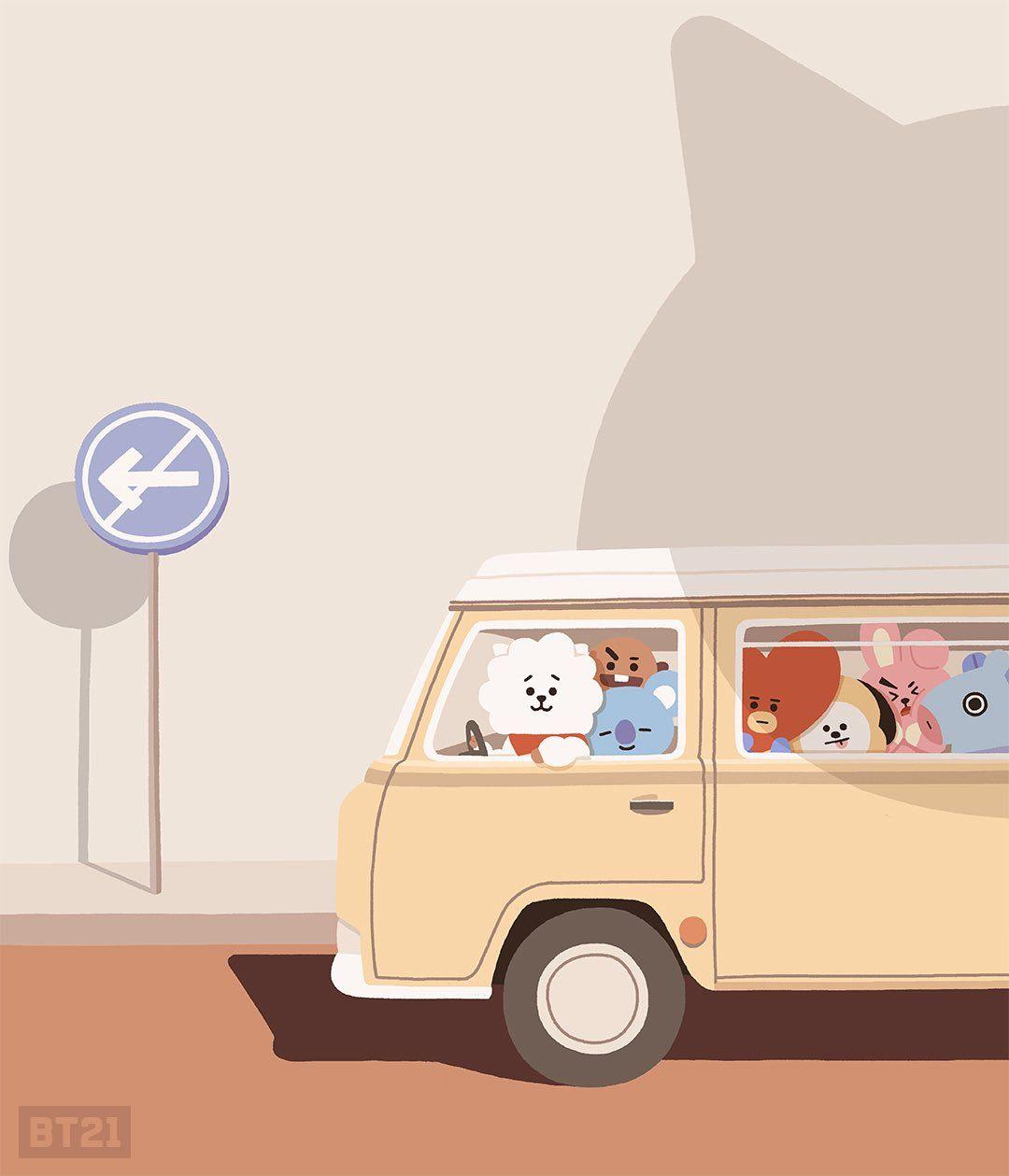 1080x1259 Bt21 Wallpaper Desktop Idolkoreanidolkpop.