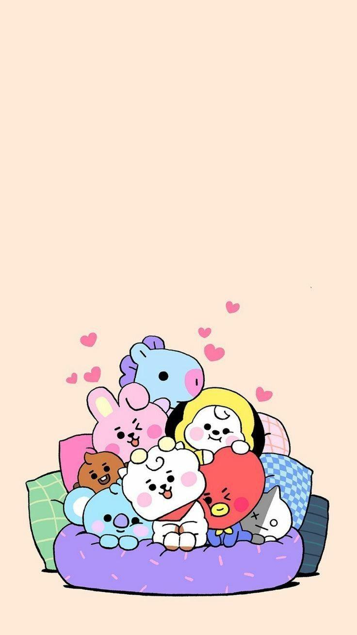 736x1309 Cute cartoon wallpaper .es