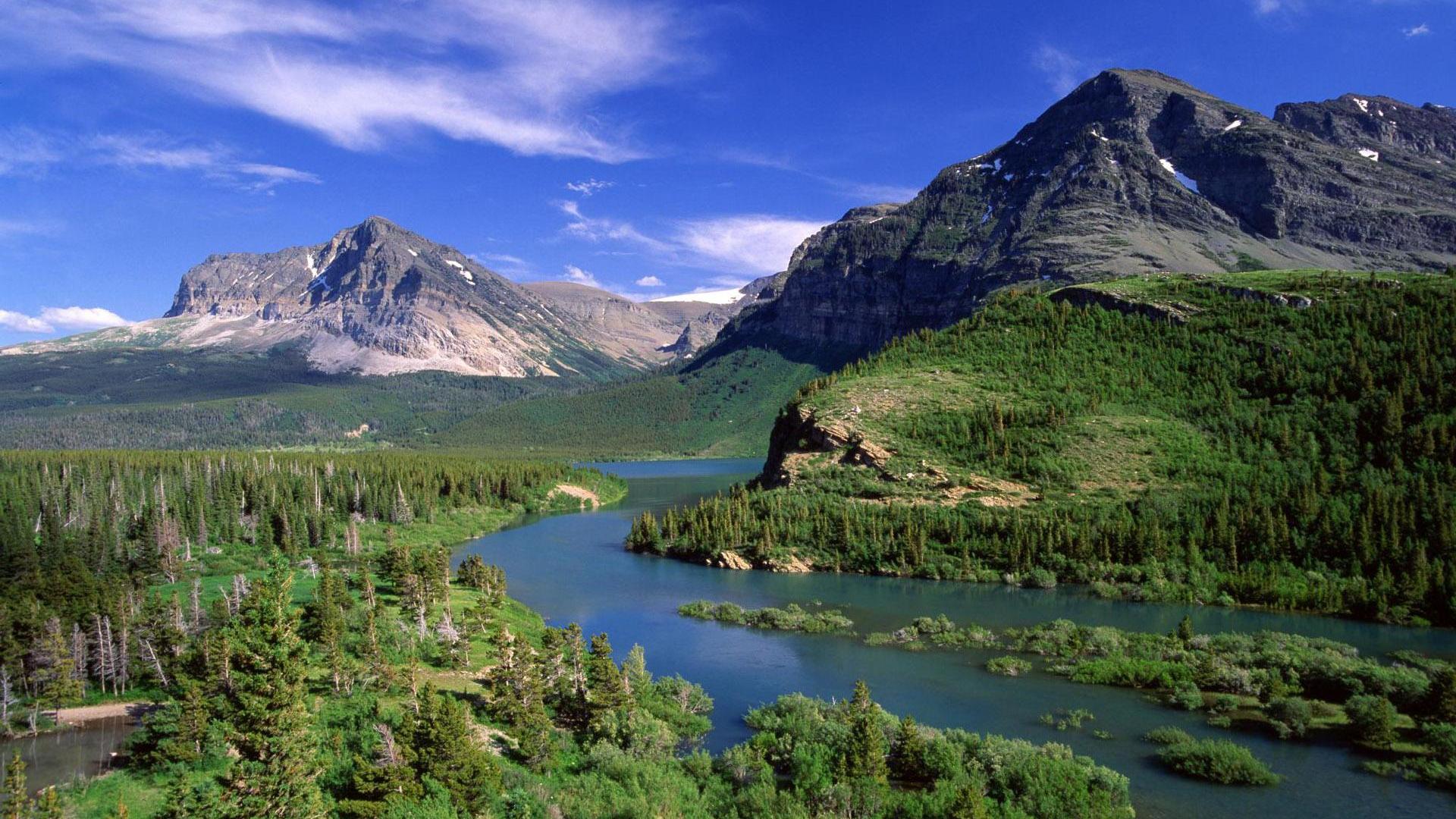 1920x1080 HD Nature Panorama wallpaper .
