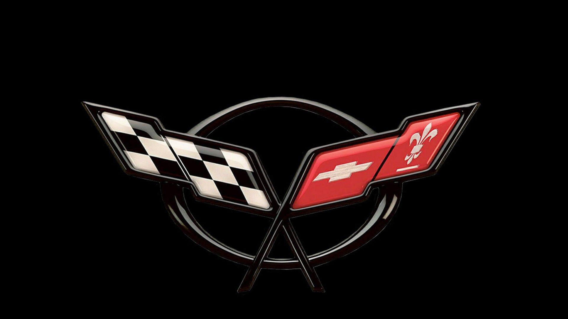 1920x1080 Corvette Emblem Wallpaper HD 1920x1080