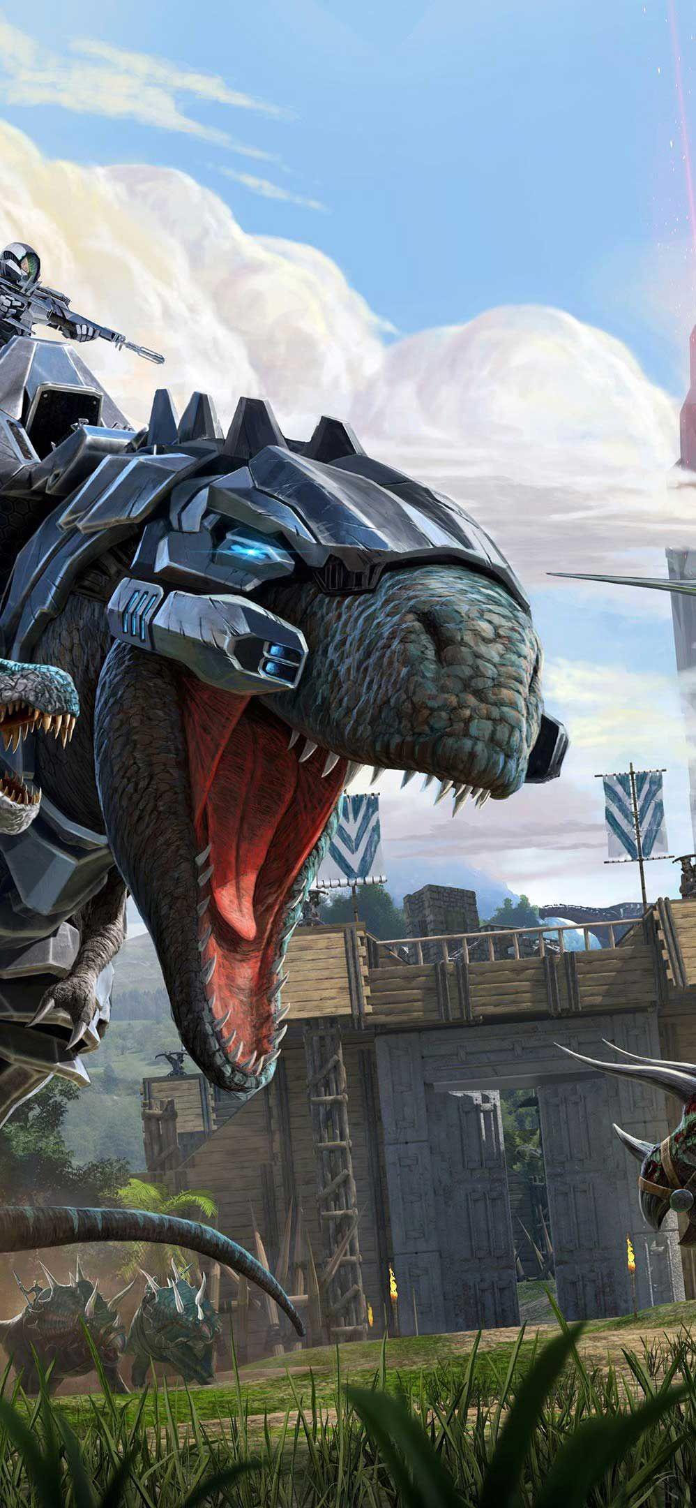 998x2160 ark survival evolved k iPhone Pro Ma Wallpaper. Ark survival evolved, Evolve wallpaper, Ark
