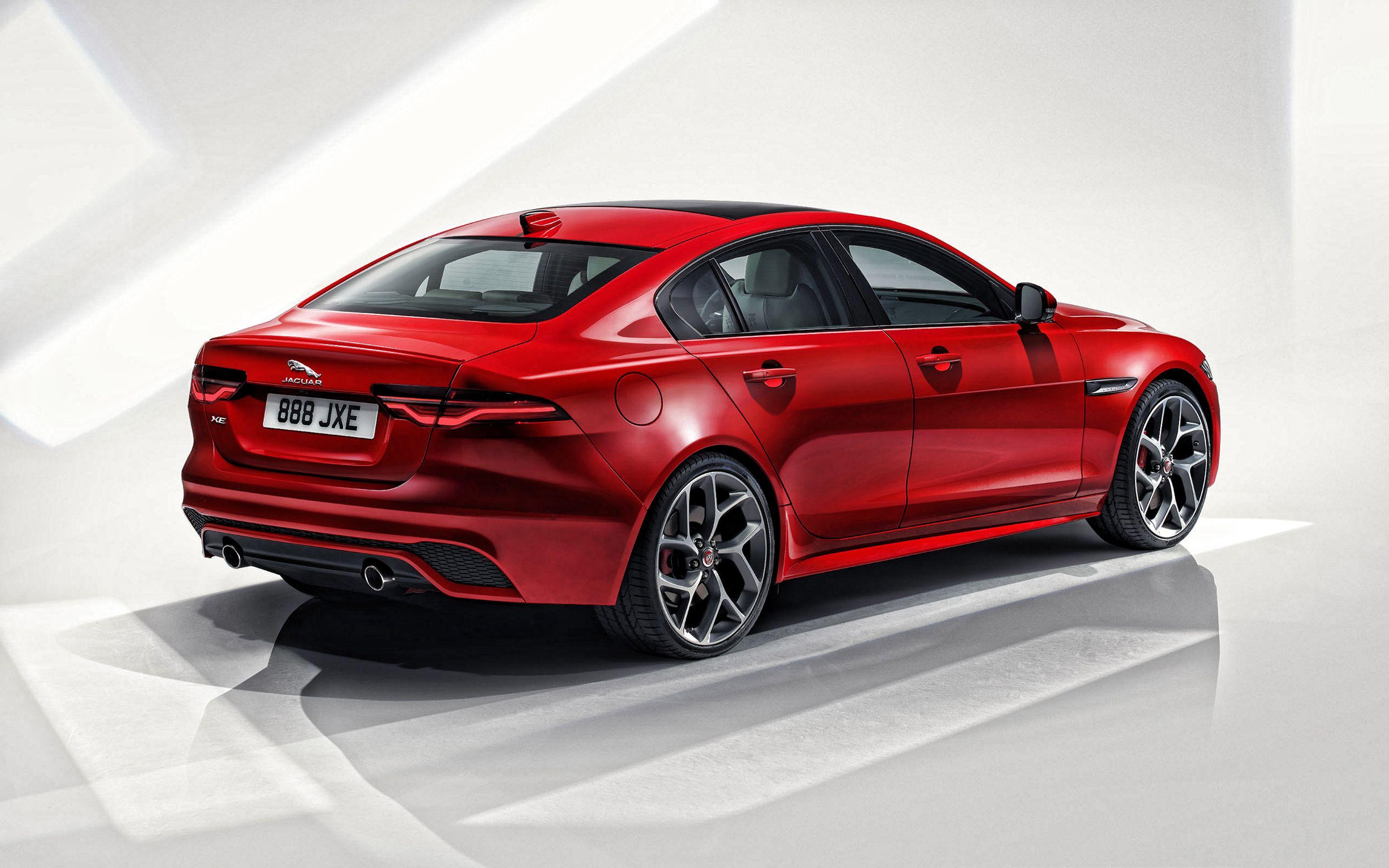 2880x1800 wallpaper Jaguar XE, rear .
