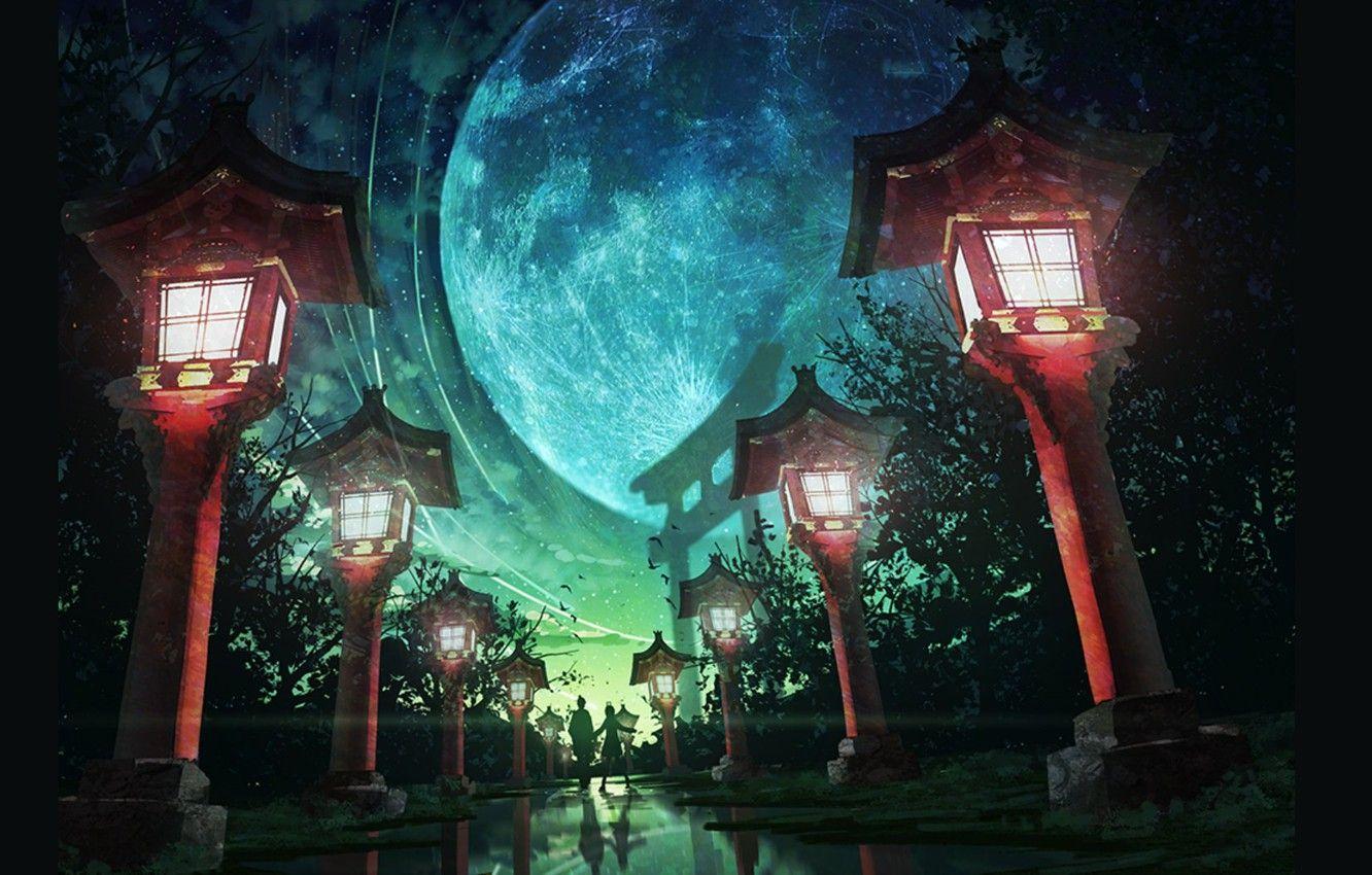 1332x850 Torii Gate Wallpaper