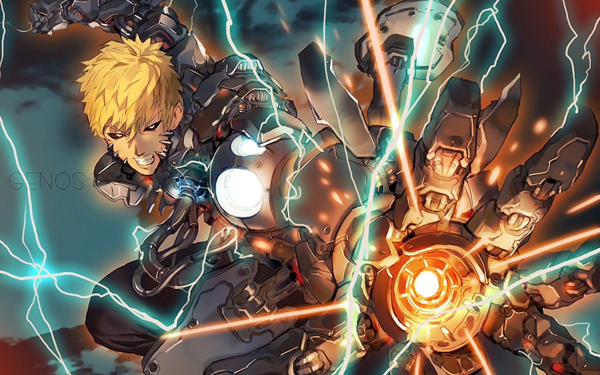 1920x1200 Genos (One Punch Man) HD Wallpaper. Background. One Punch Man Anime, One Punch Man, One Punch