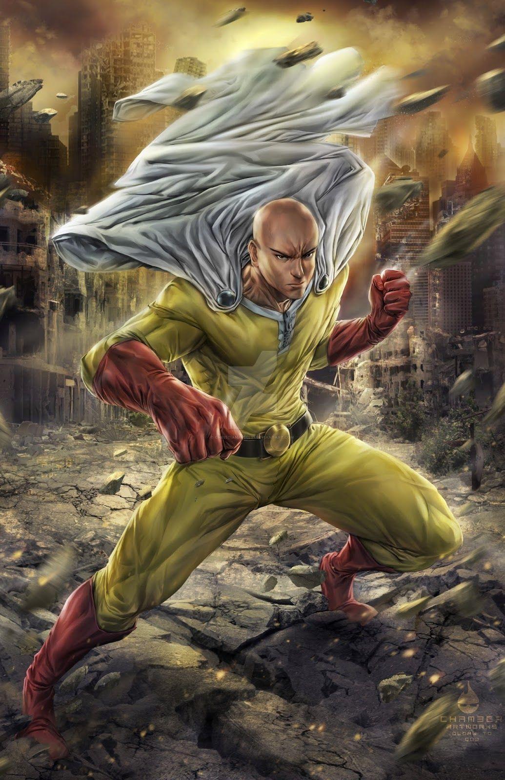 1035x1600 Goku Vs One Punch Wallpaper .