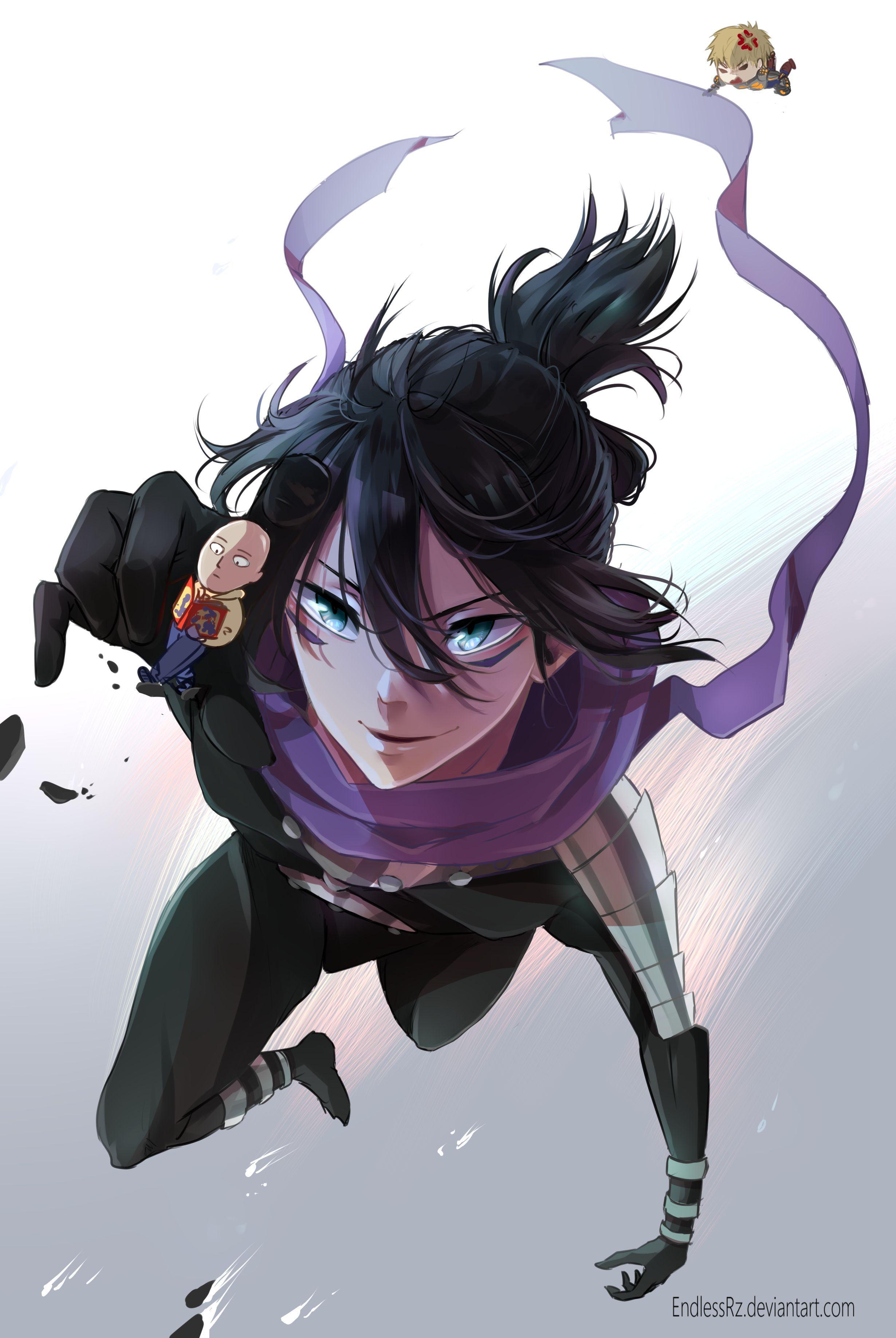 2460x3672 One punch man sonic .com