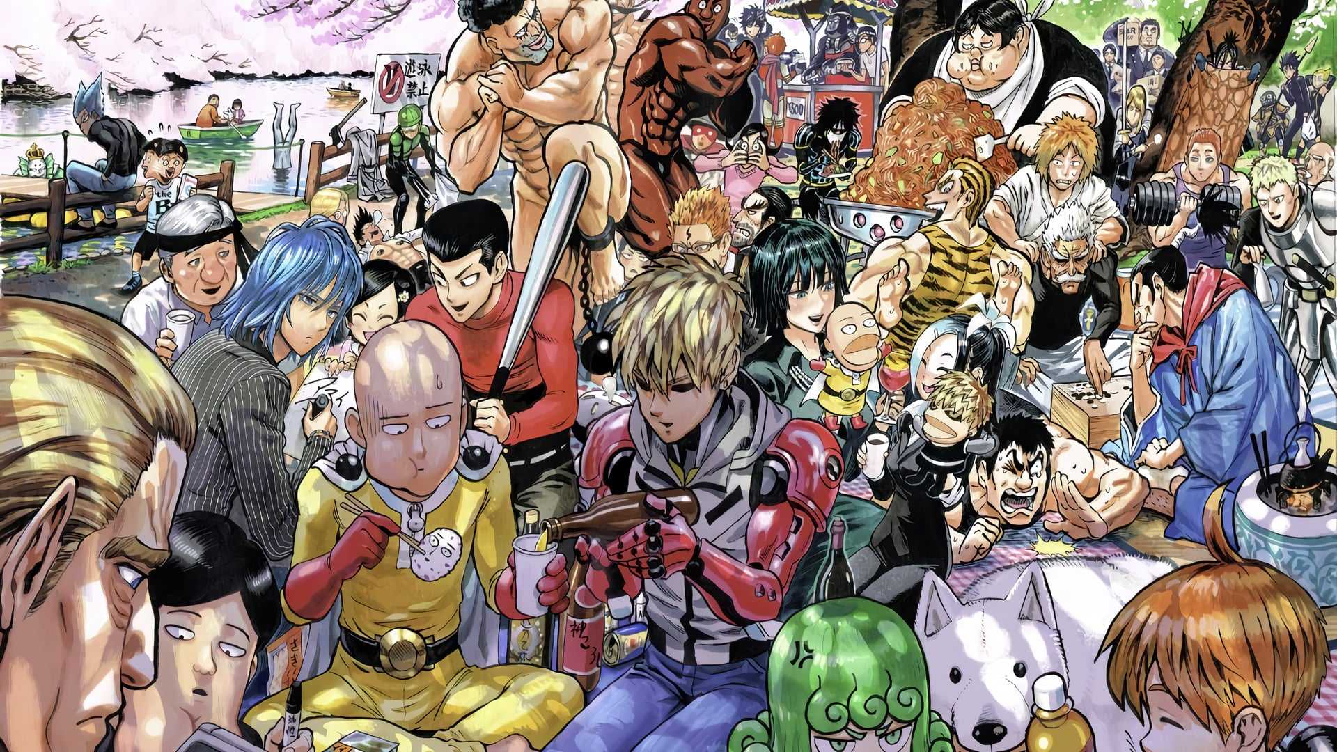 1920x1080 One Punch Man Desktop Wallpaper .