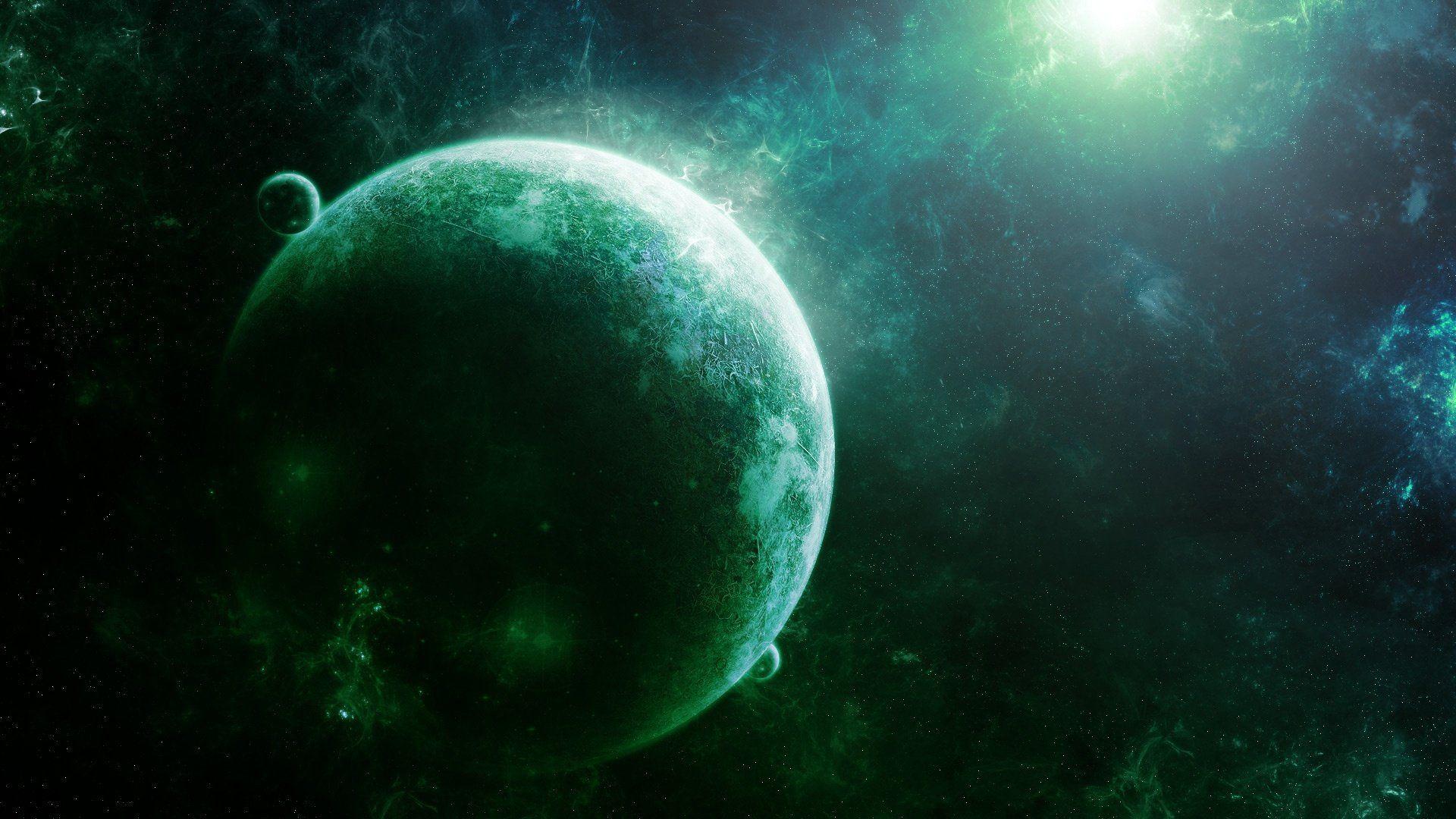 1920x1080 Green planet wallpaper 21568 1920x1080 .