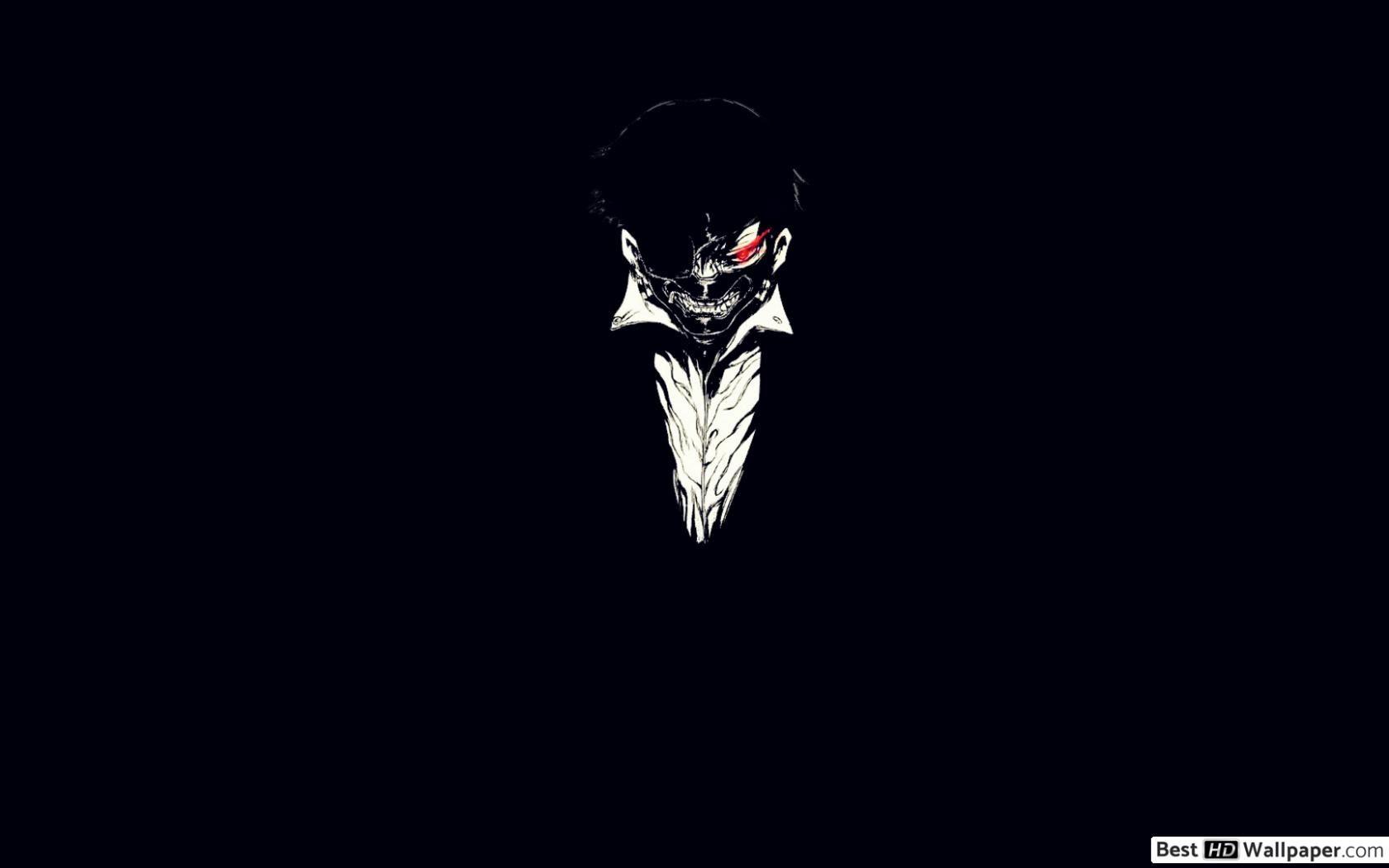 1680x1050 Tokyo Ghoul Kaneki, Black .