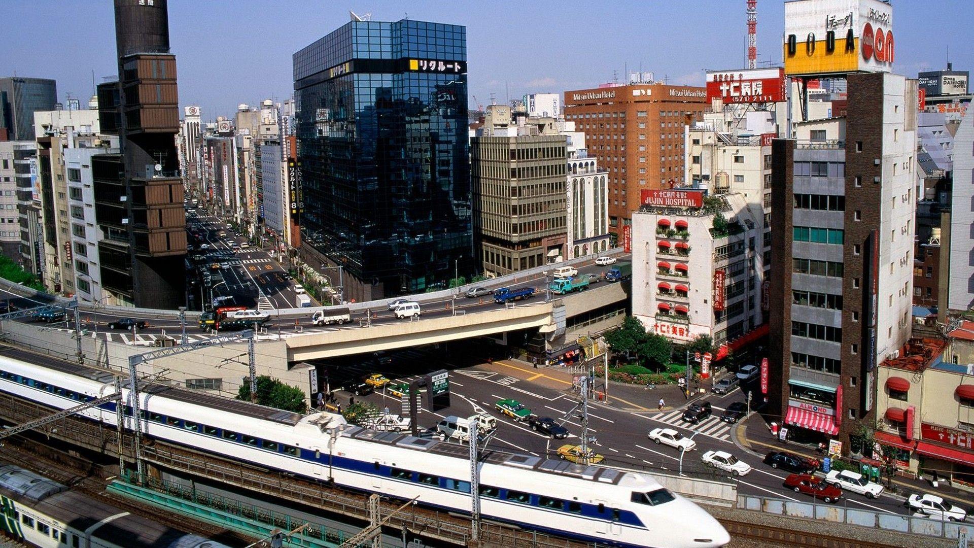 1920x1080 Black building in Tokyo wallpaper and .