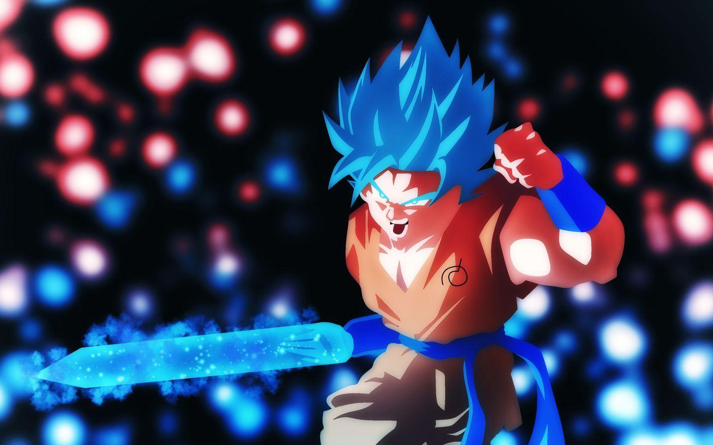 1440x900 Goku SSB Ki Blade 1440x900 Resolution .