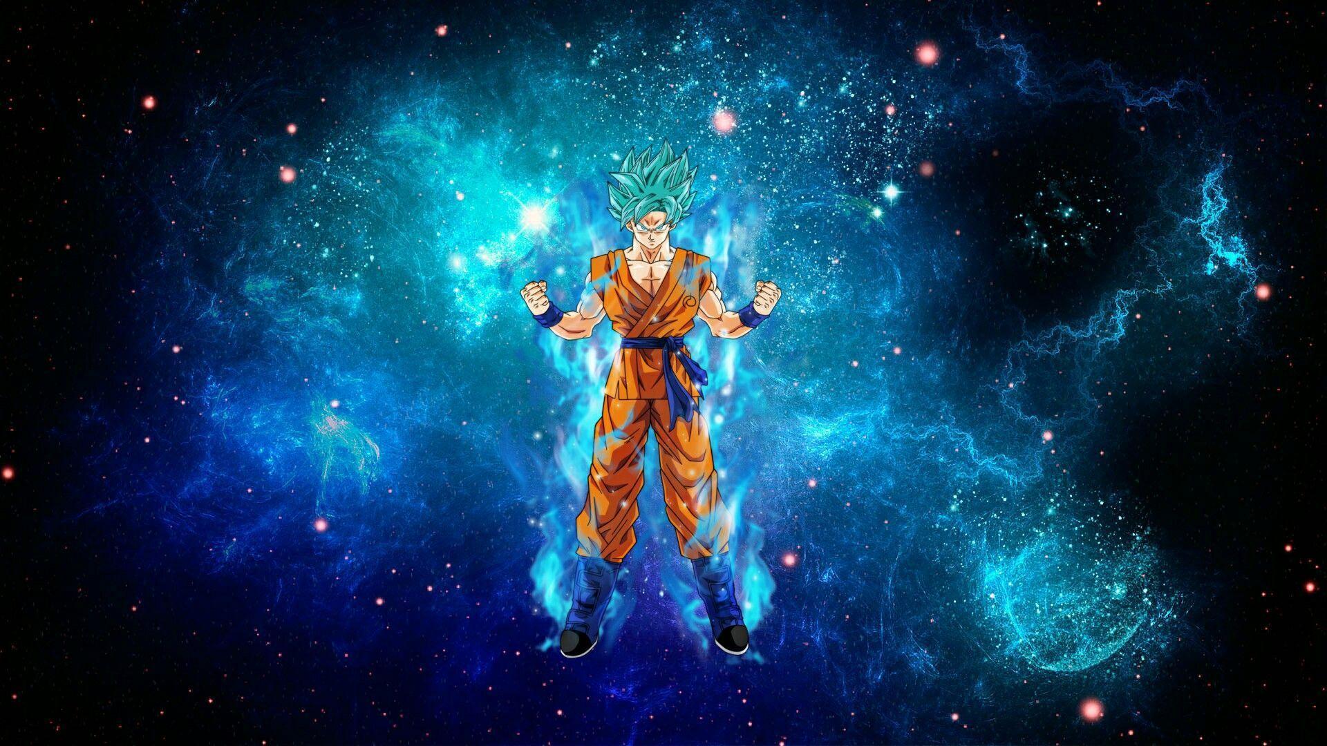 1920x1080 Goku SSB Wallpaper