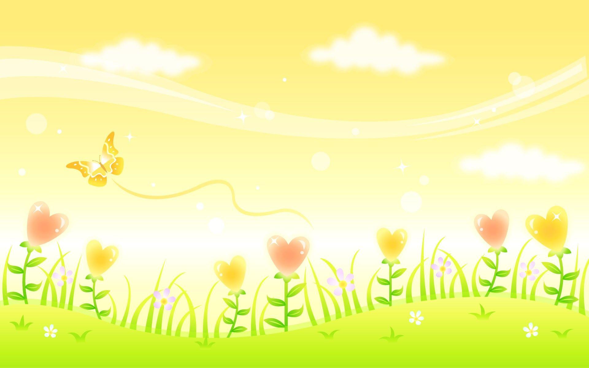 1920x1200 Cartoon Background Group Wallpaper