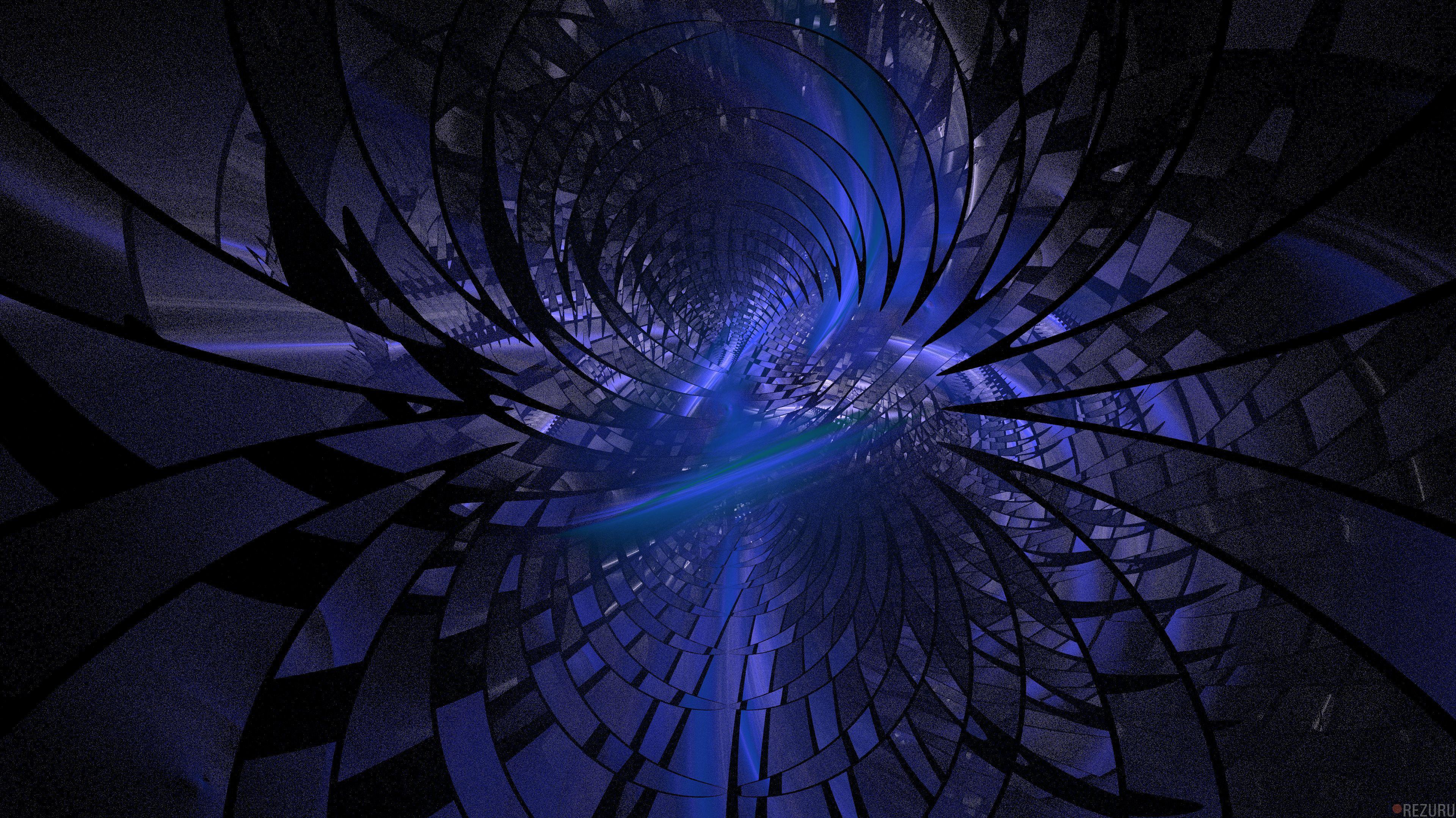 3840x2160 Abstract Blue 4K HD Abstract Wallpaper .hdwallpaper.in