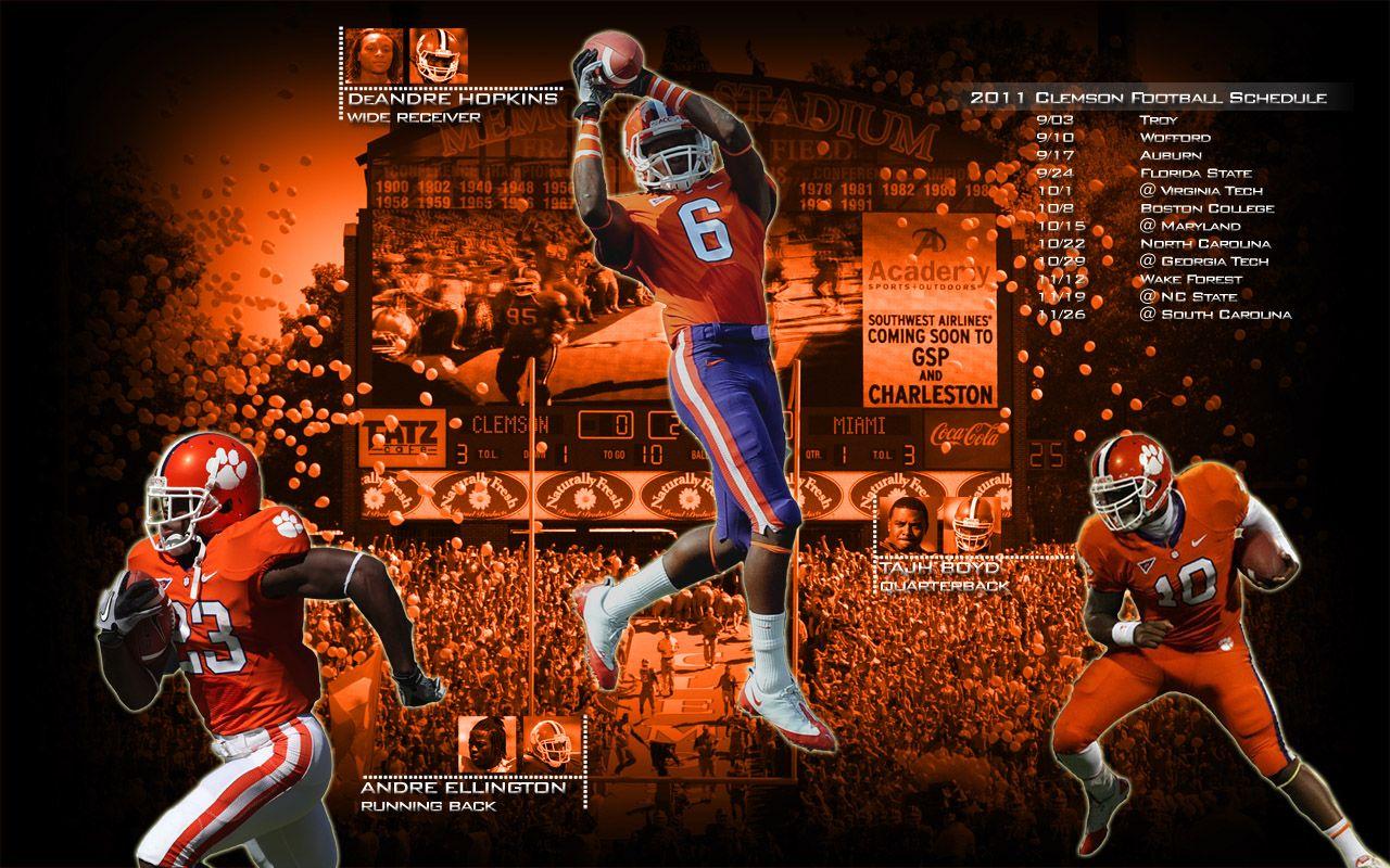 1280x800 Clemson Tigers Wallpaper for Computer