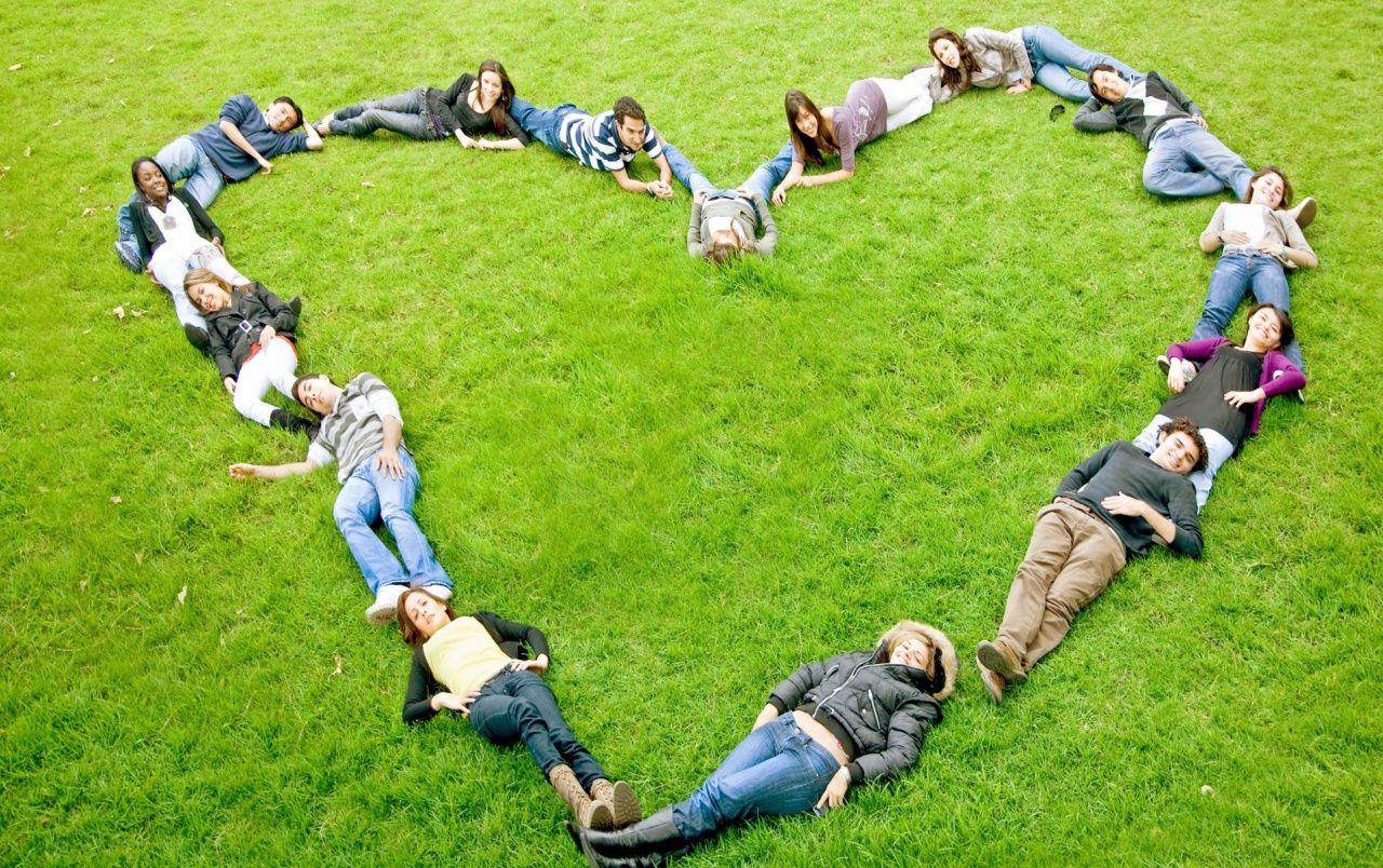 1280x804 People Building Heart Nature wallpaper .