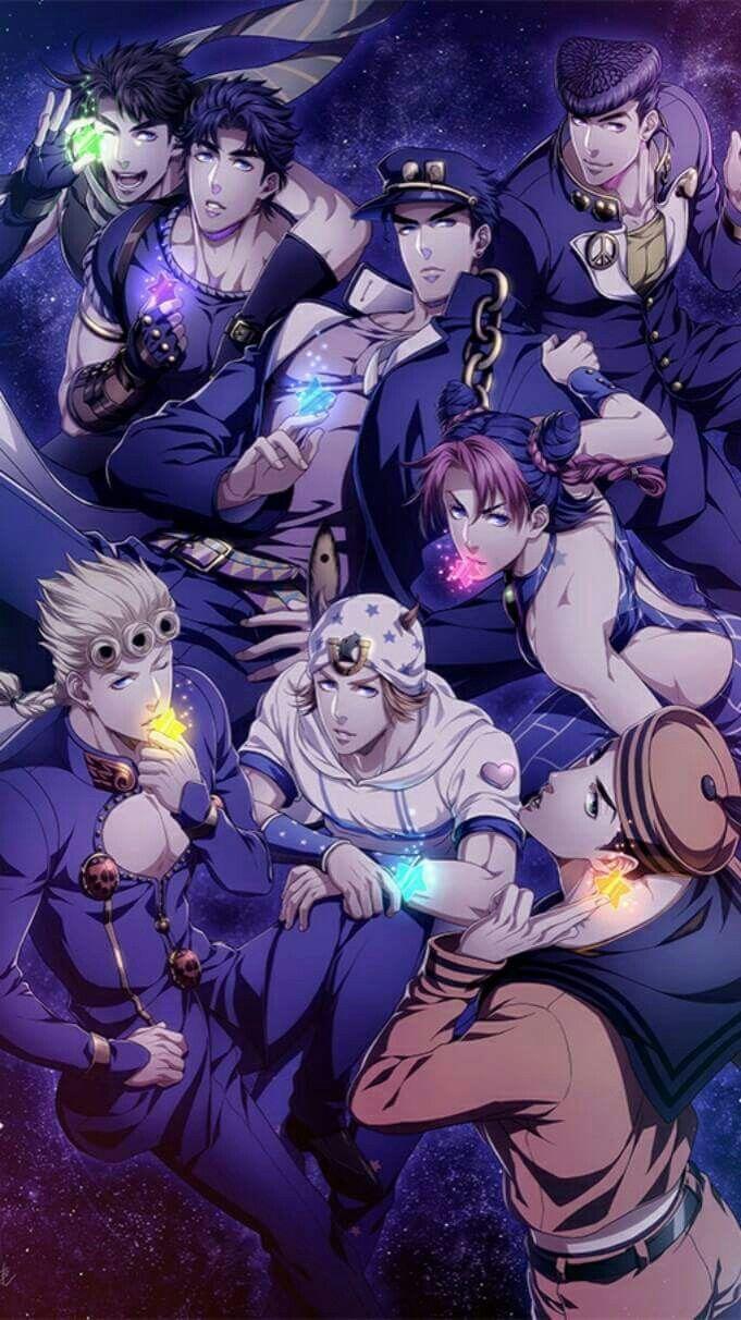 681x1212 Jojo's Bizarre Adventure All Characters .