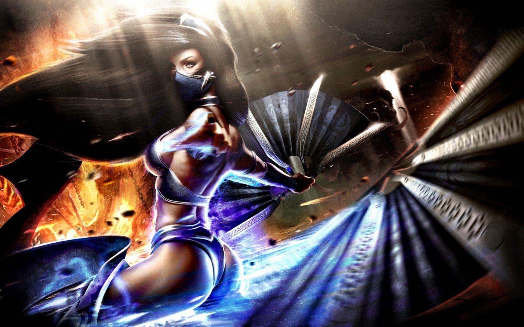 1680x1050 Mortal Kombat Kitana Wallpaper .