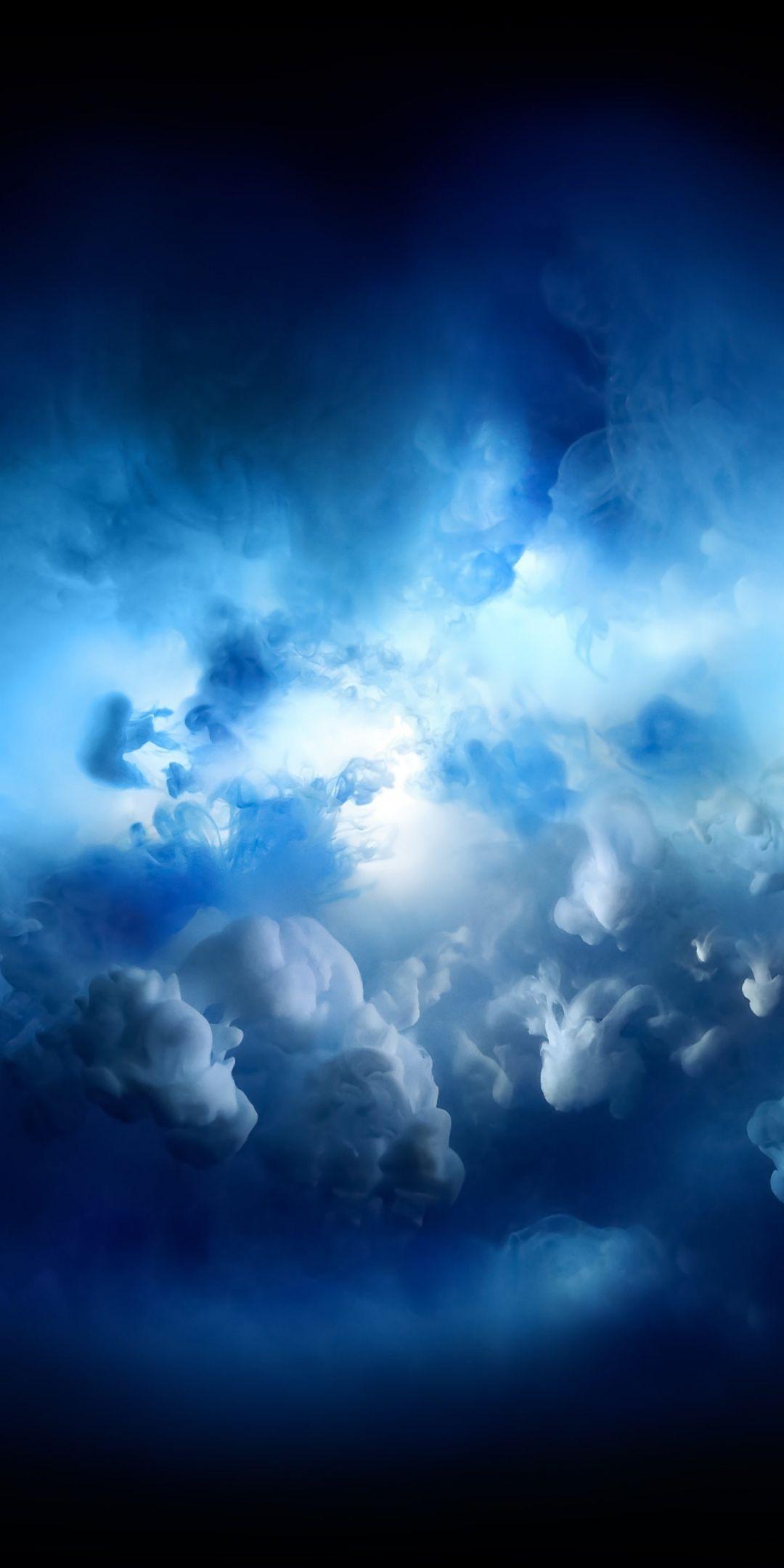 1080x2160 Download 1080x2160 wallpaper dark, blue .