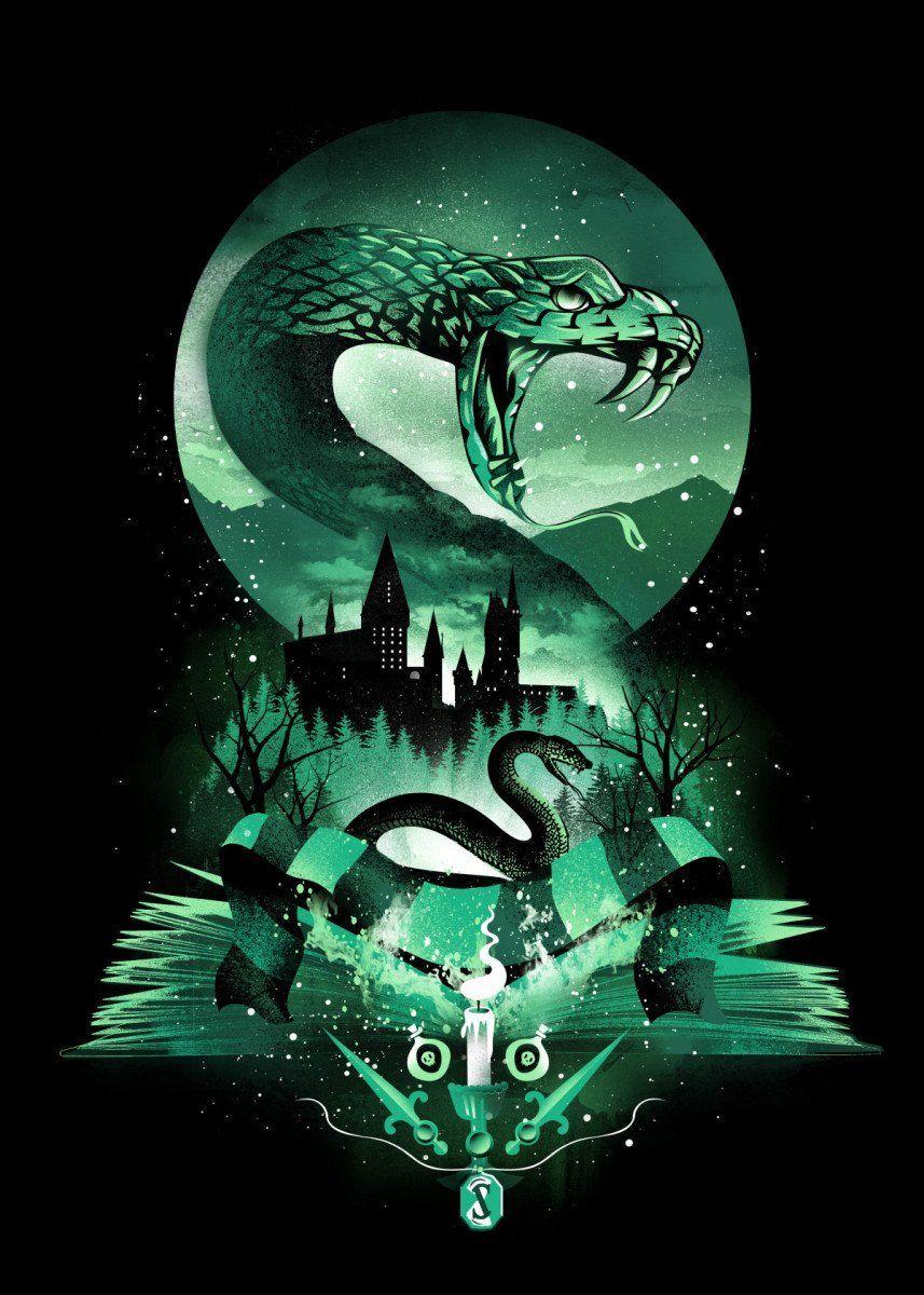 Cool Slytherin Wallpapers - Top Free Cool Slytherin Backgrounds
