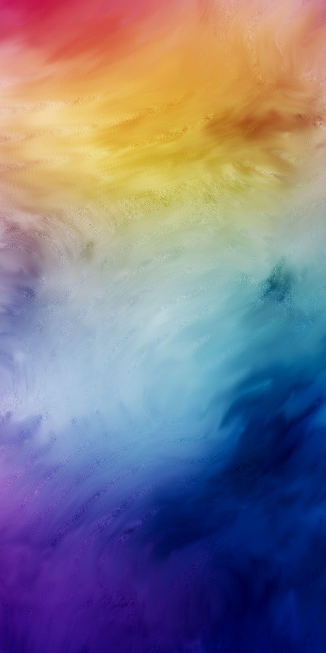1080x2160 Dark Oily Colorful Abstract .