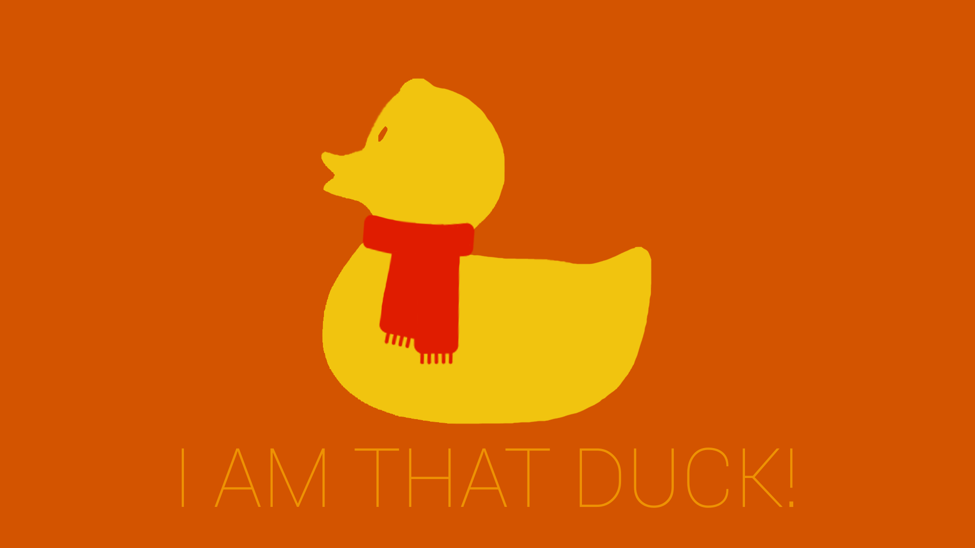 1920x1080 I Am That Duck Wallpaper