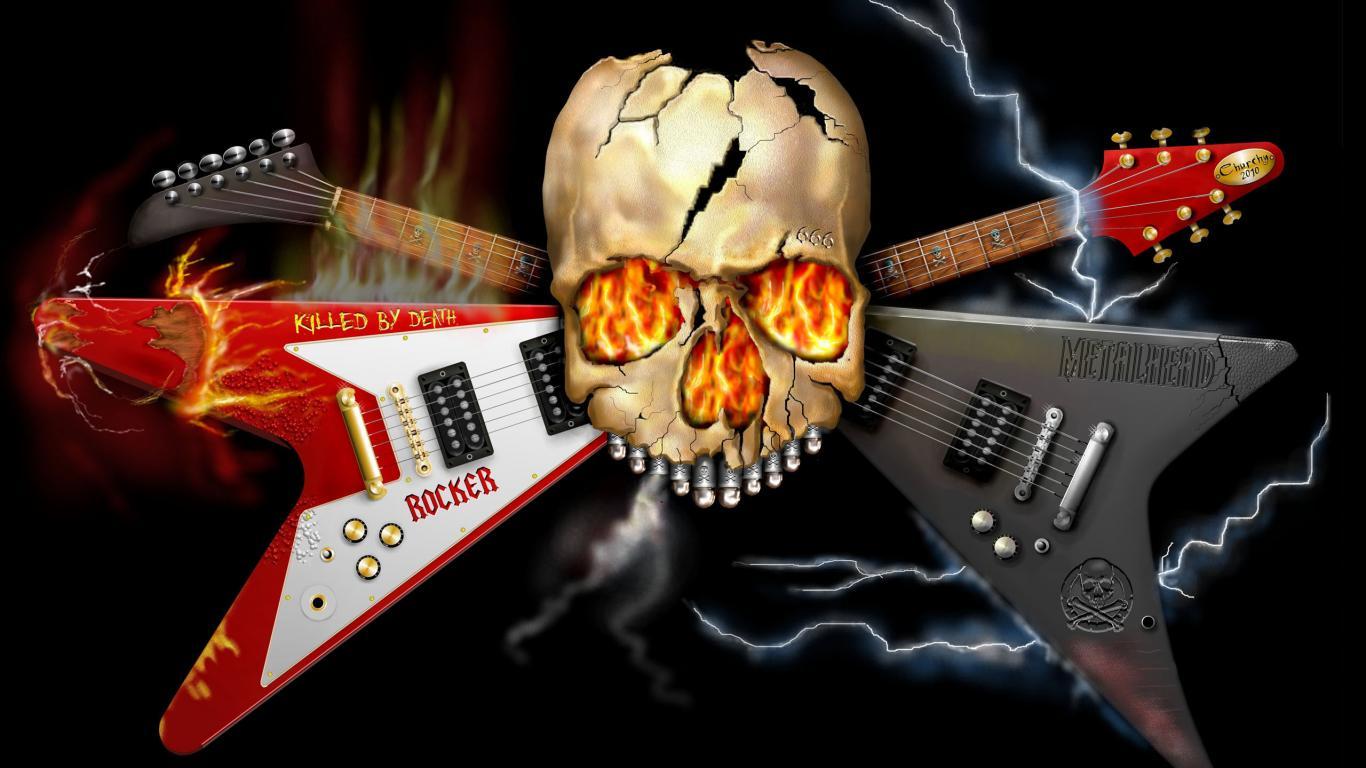 1366x768 Wallpaper Heavy Metal Music HD .