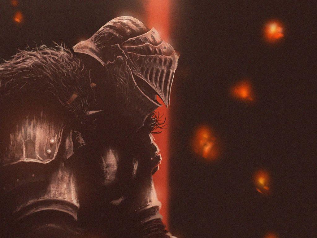 1024x768 Dark Souls Fan Art