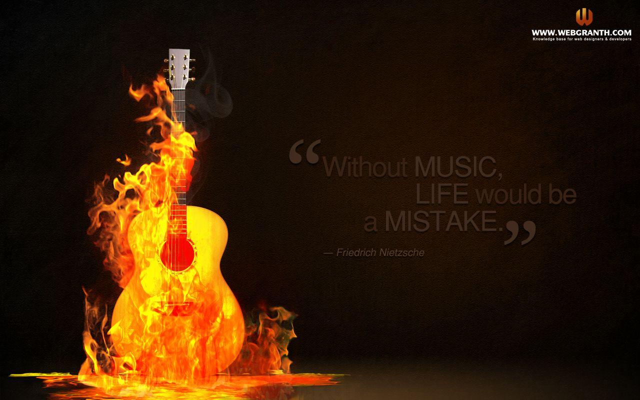 1280x800 Abstract Rock Music