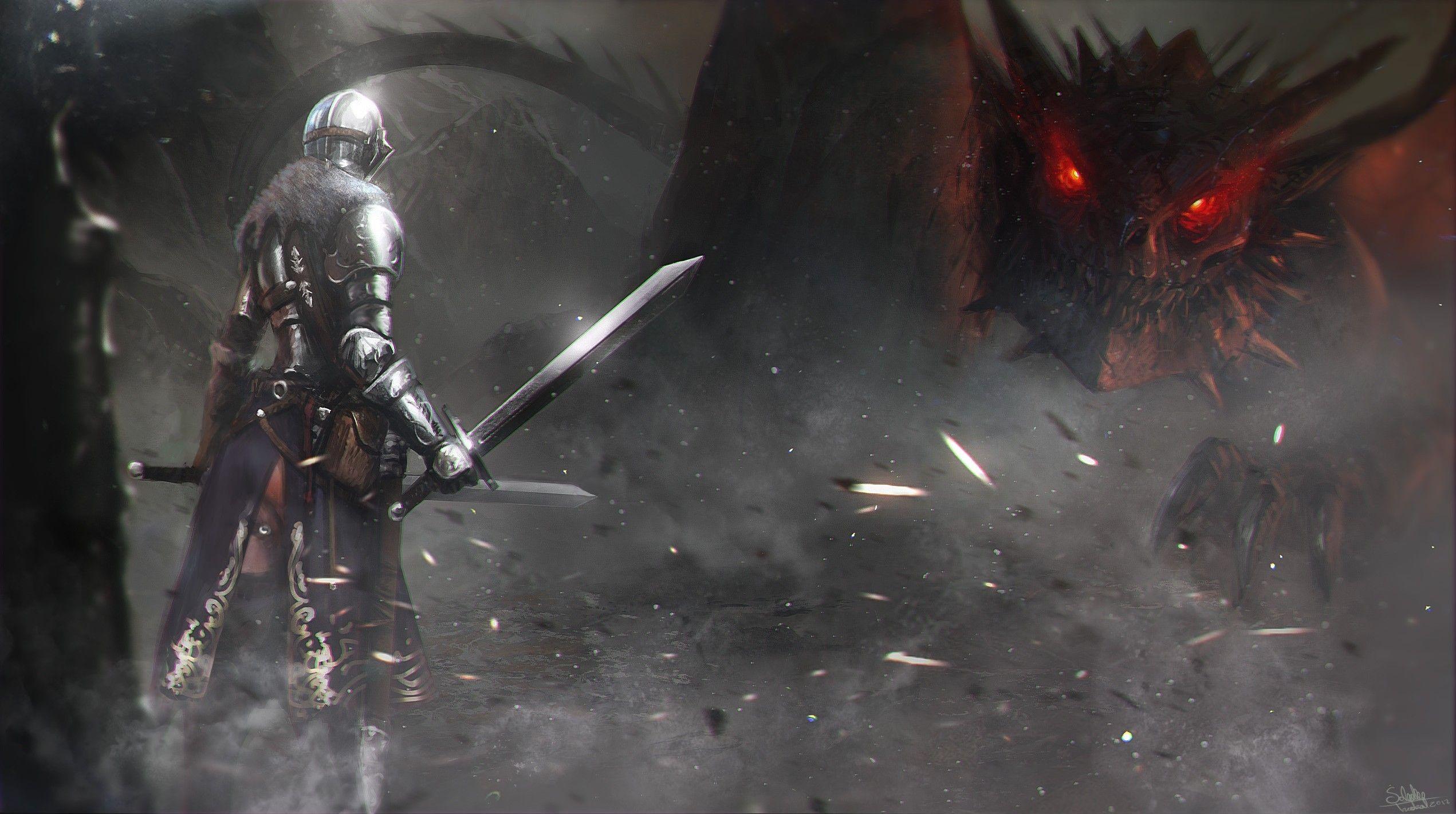 2542x1422 Dark Souls Art Wallpaper HD .