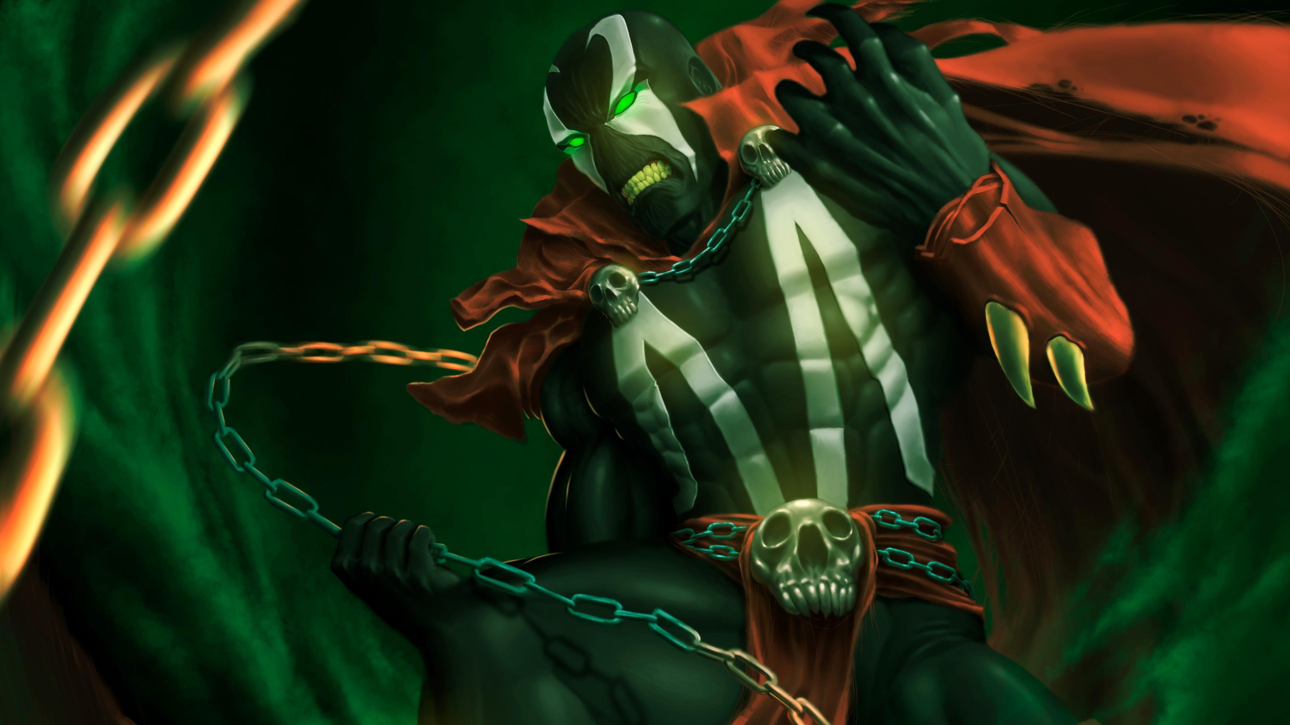 4096x2304 Spawn Phone Wallpaper