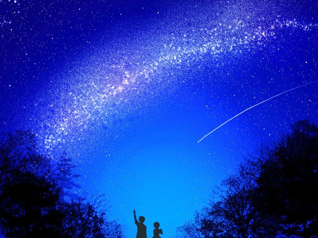 1024x768 Starry Night Wallpaper HD Wallpaper Pics Starry Night Sky HD Wallpaper