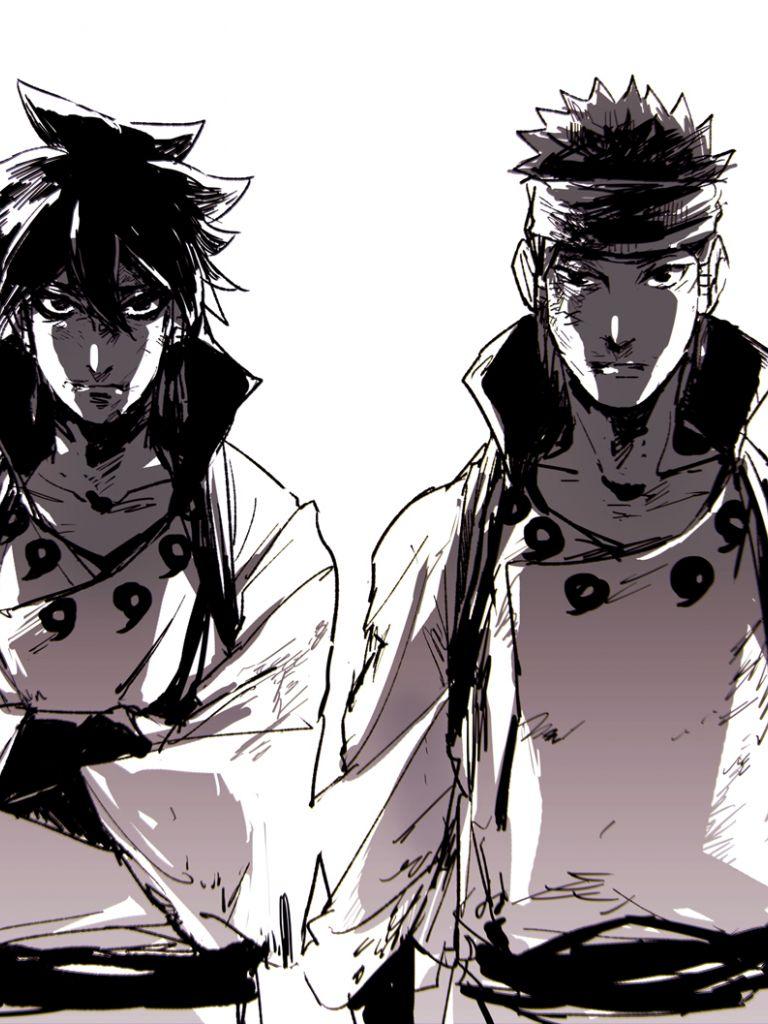 768x1024 Indra Ashura Naruto Wallpaper .