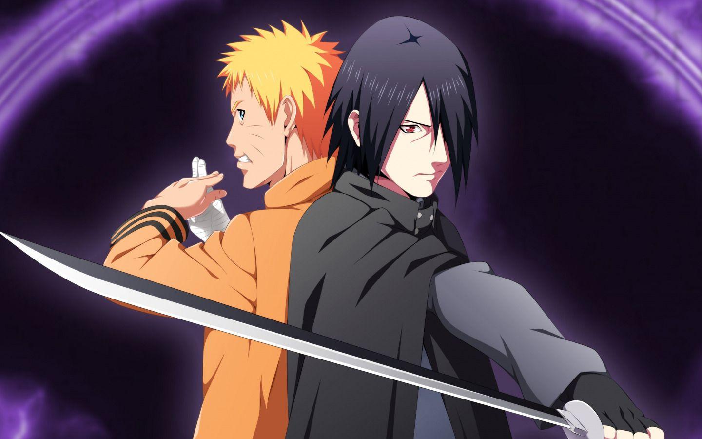 1440x900 Download wallpaper sword, game, Sasuke .anime.