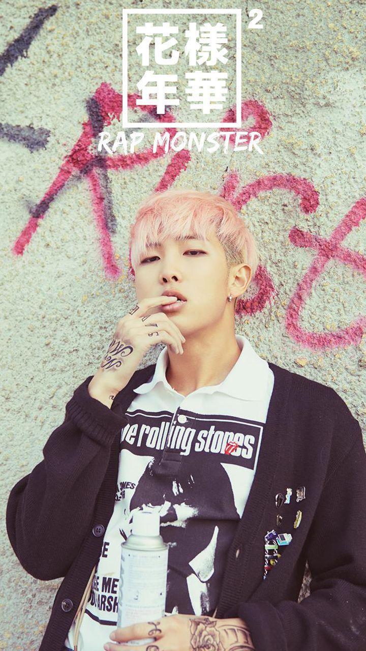 720x1280 Kim Namjoon Aesthetic Wallpaper .