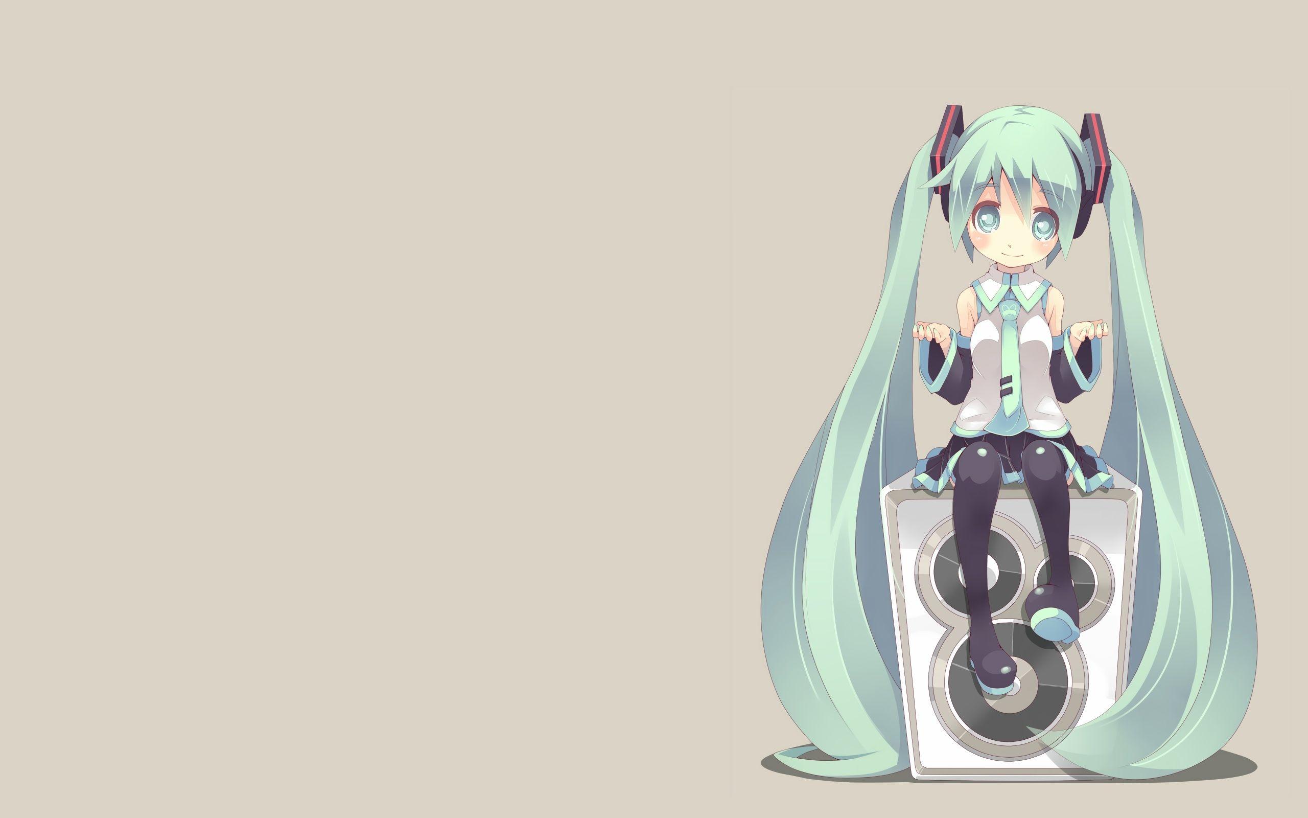 2560x1600 Download 2560x1600 Hatsune Miku, Chibi .
