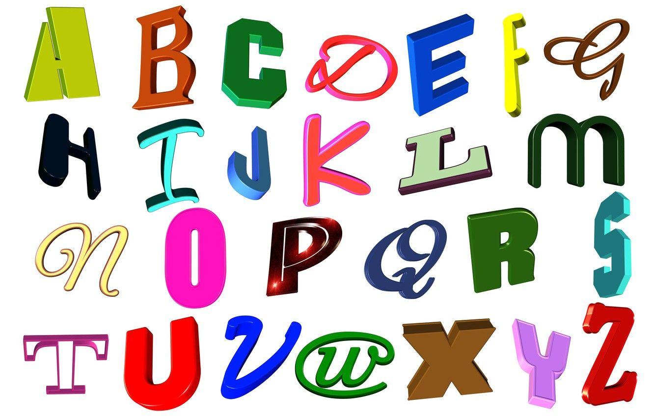 1332x850 Wallpaper letters, white background .